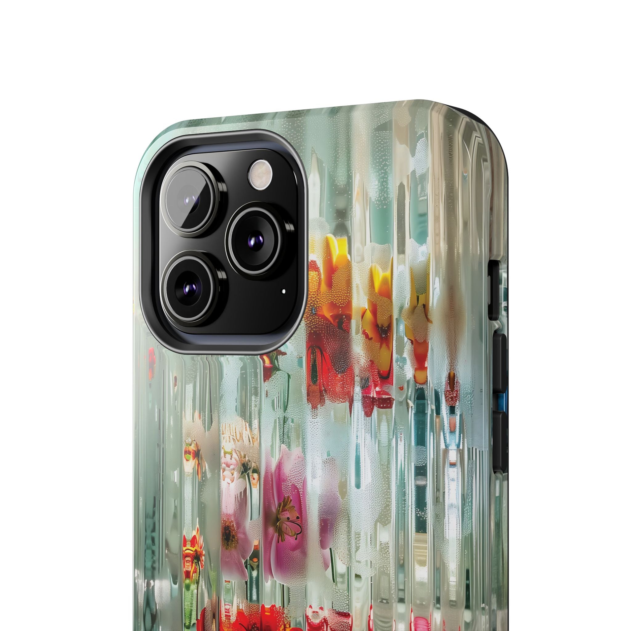 Tropical Floral Distortion iPhone Case
