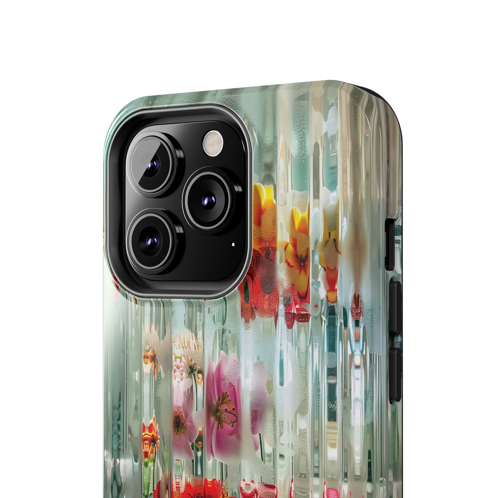 Tropical Floral Distortion iPhone Case
