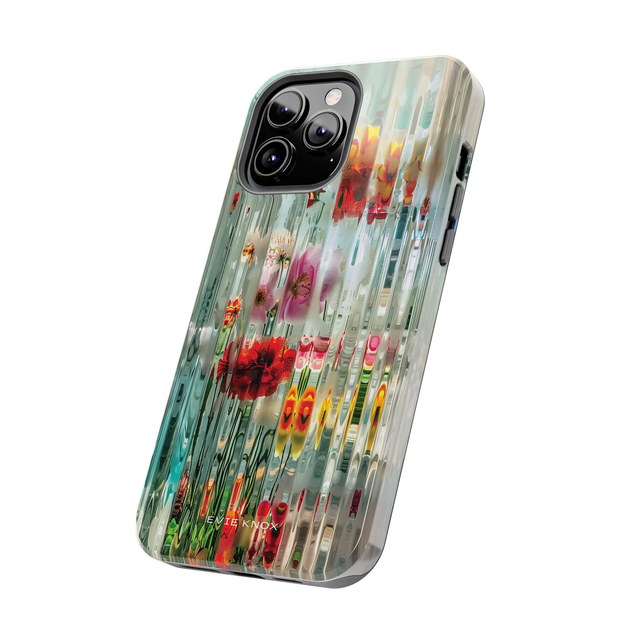 Tropical Floral Distortion iPhone Case
