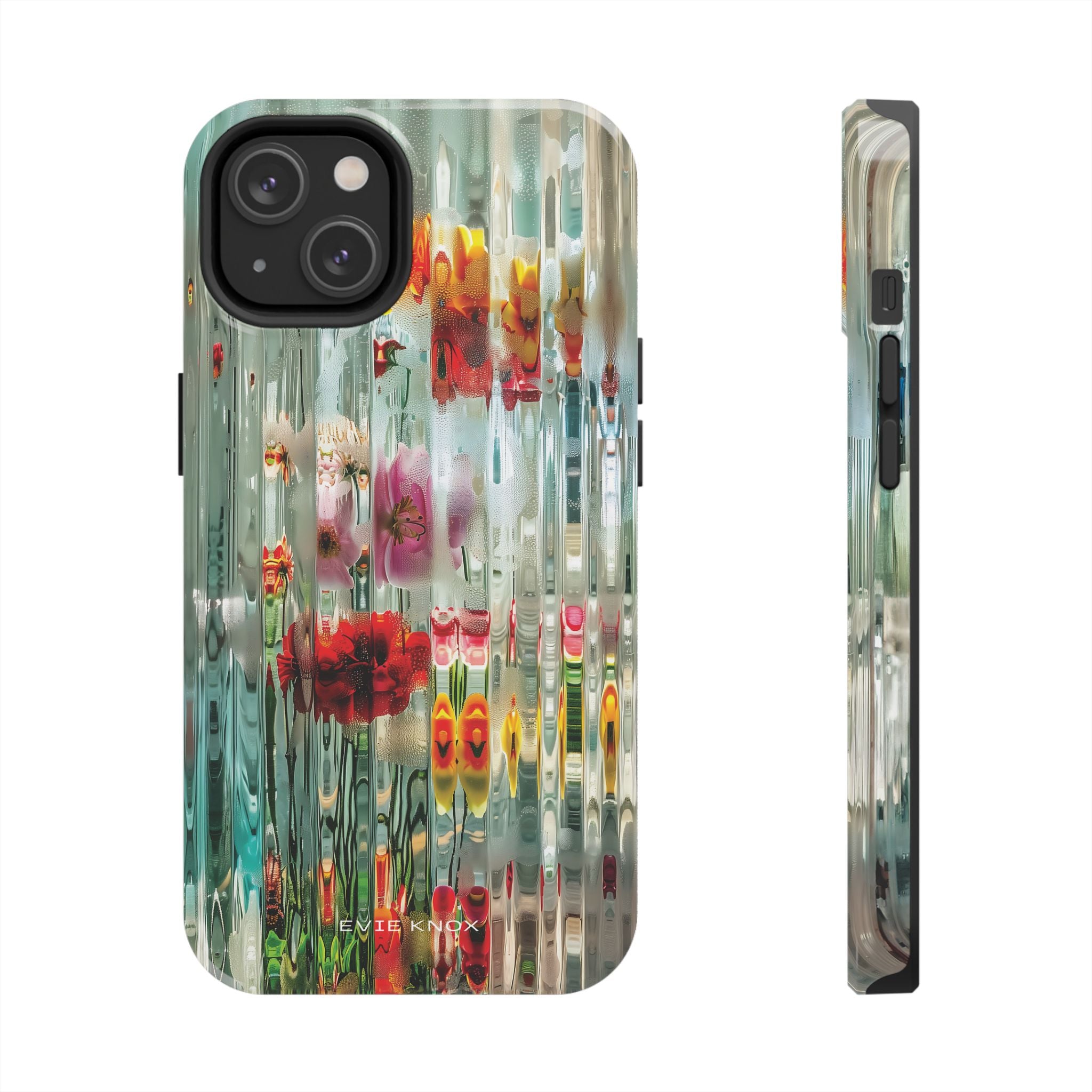 Tropical Floral Distortion iPhone Case