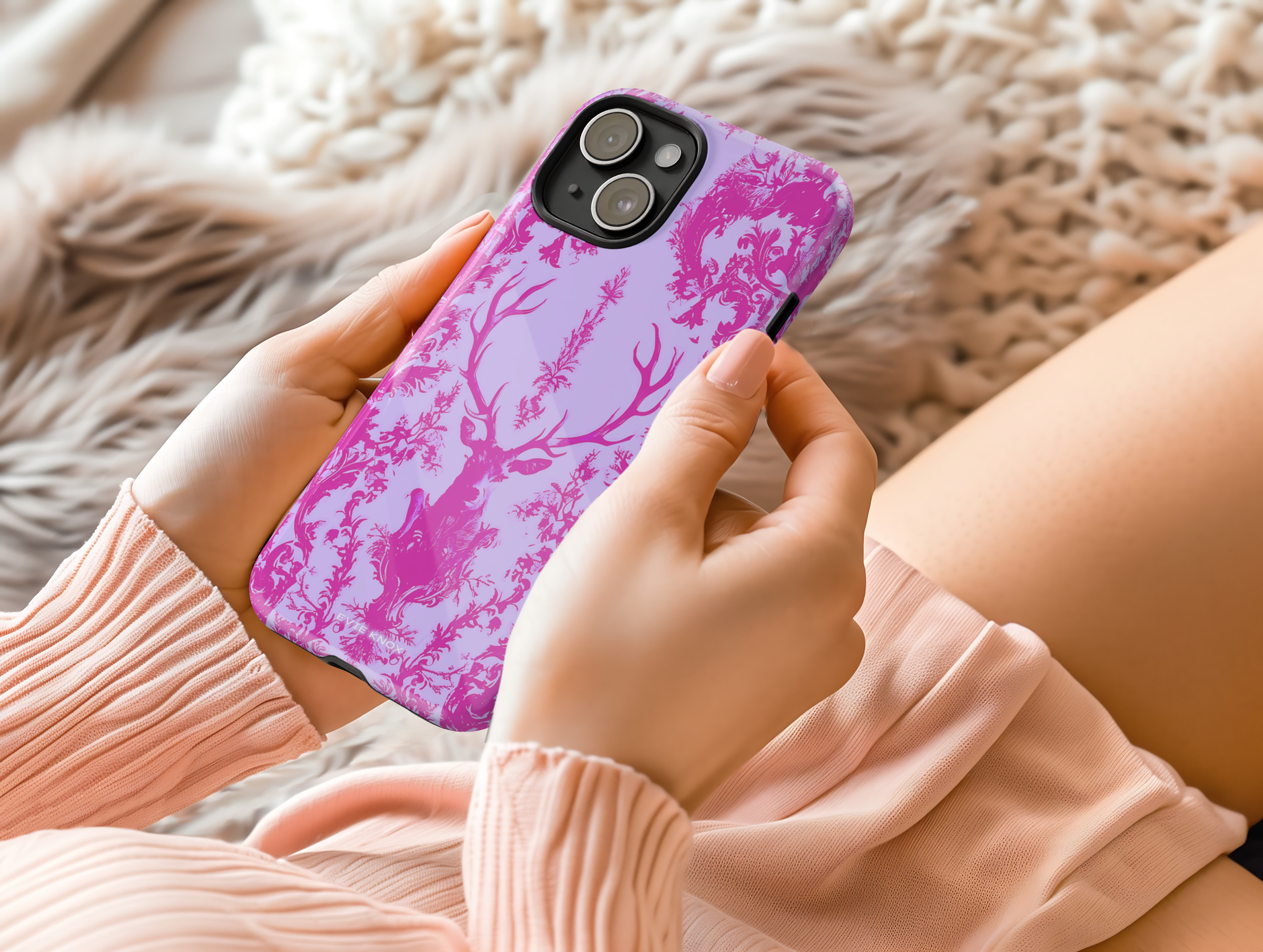 Deer Gothica iPhone Case