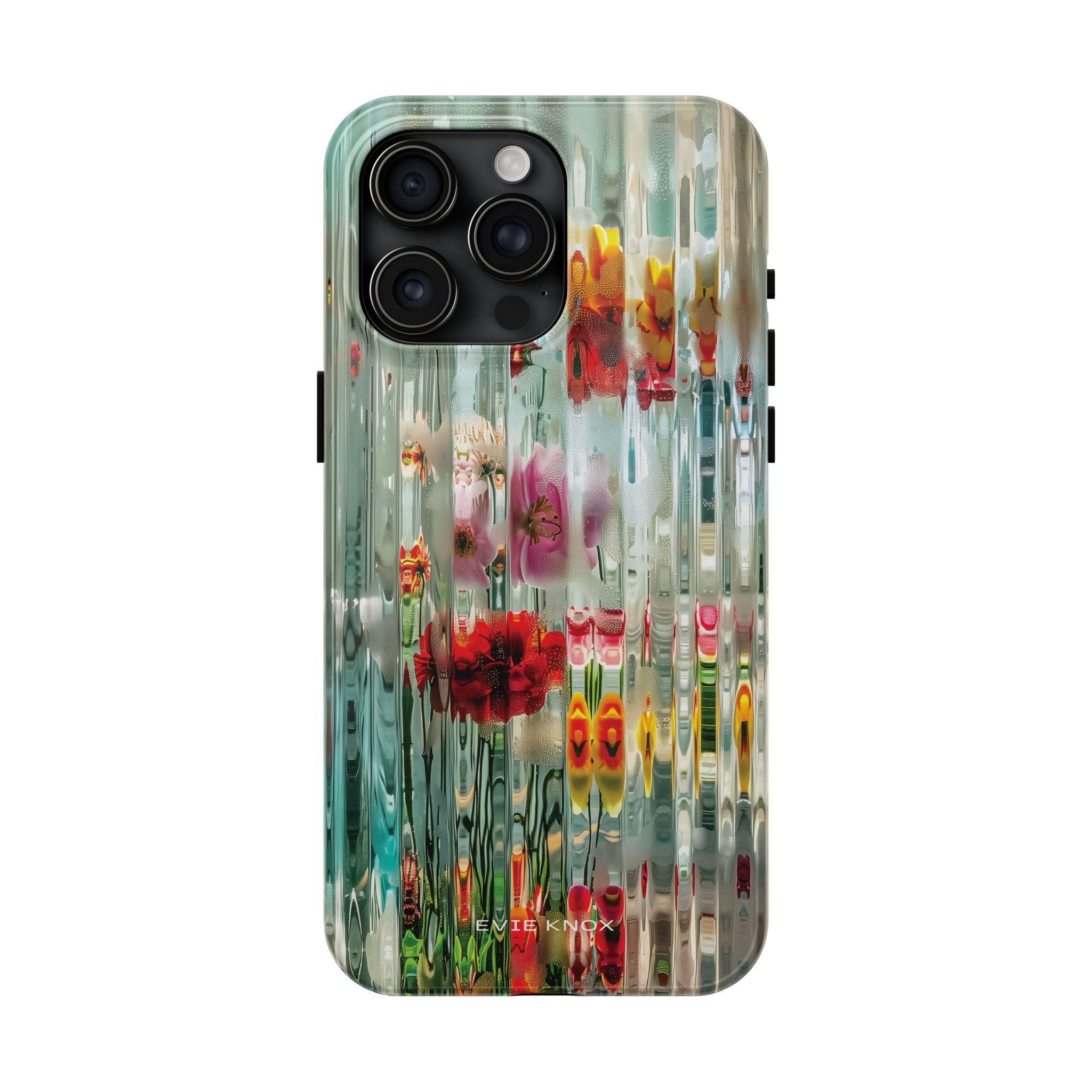Tropical Floral Distortion iPhone Case