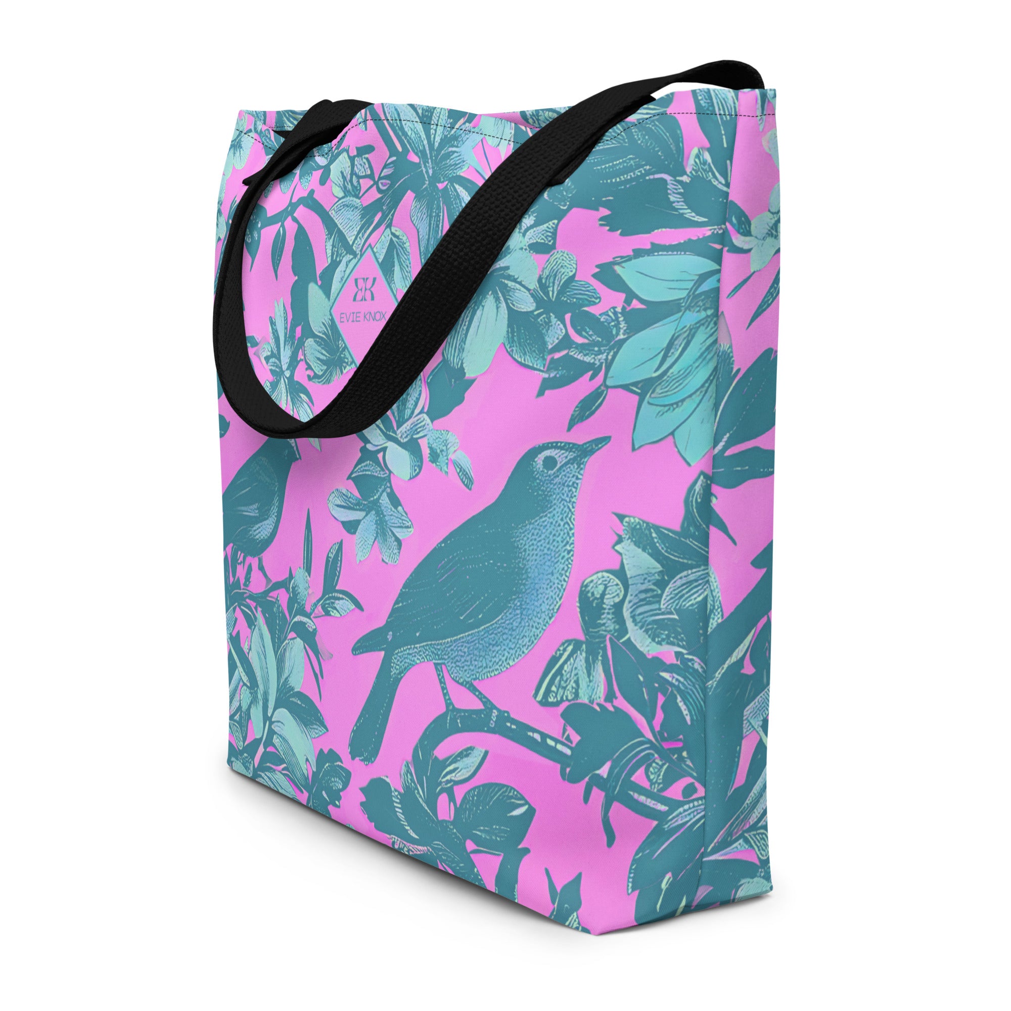 Birds Of A Feather Large Tote Bag