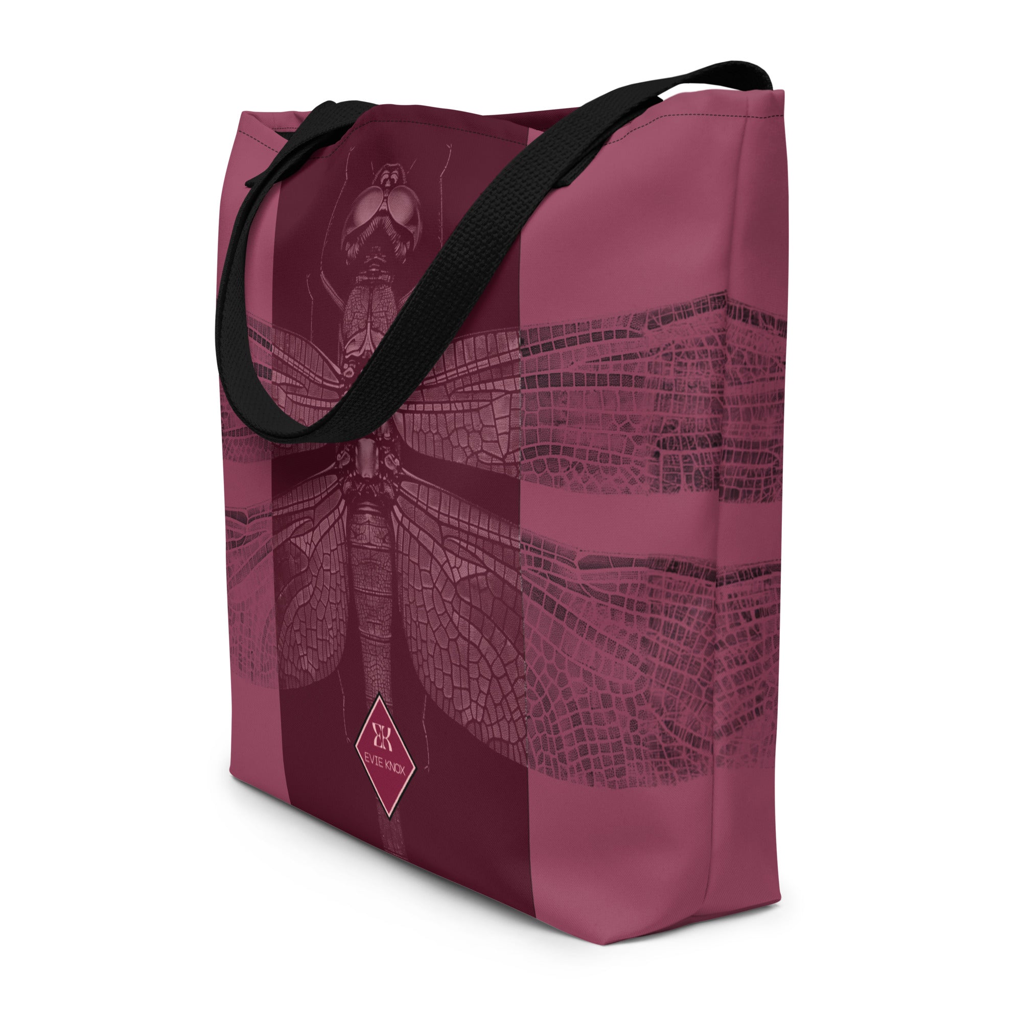 Dragonfly Revelation Large Tote Bag