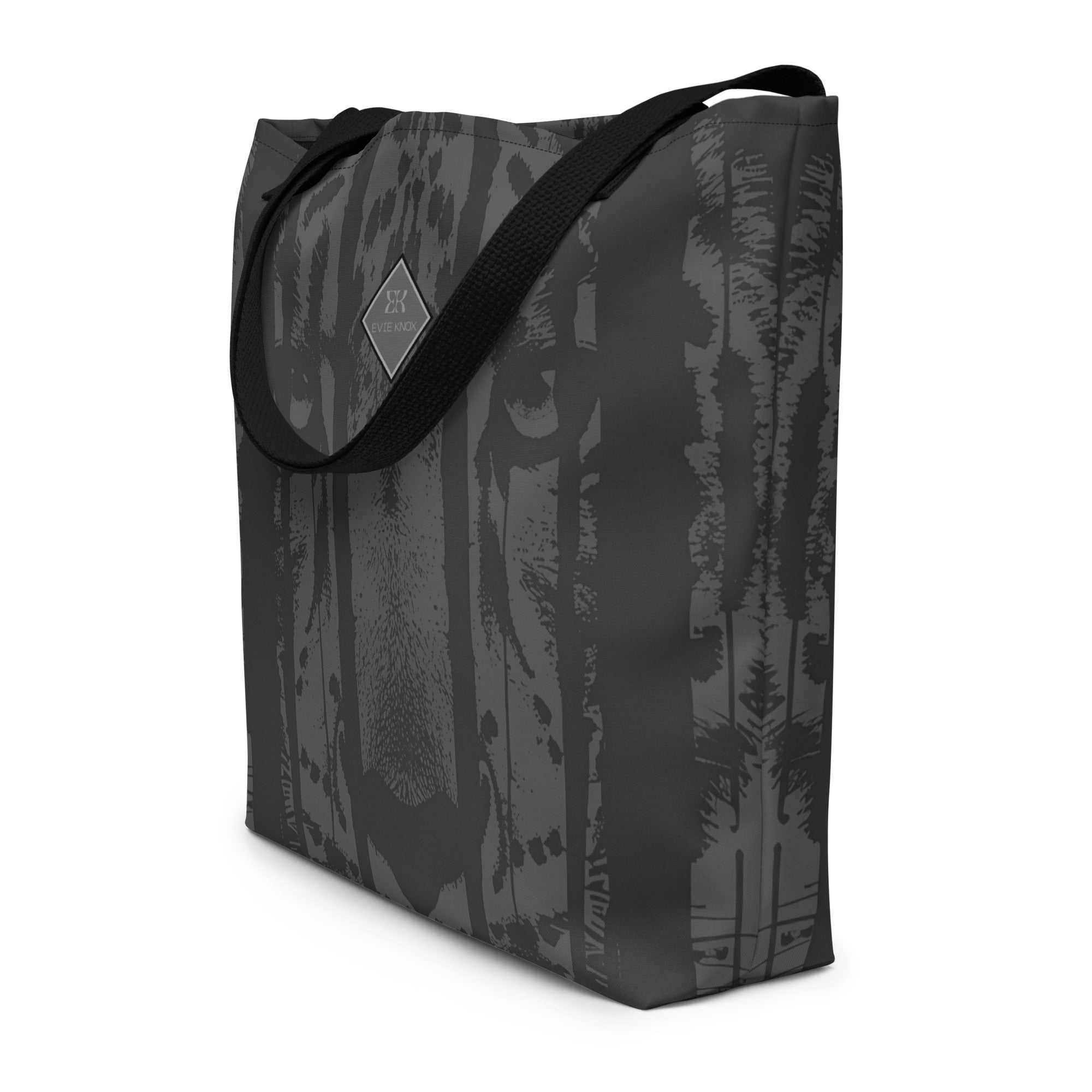 Stare Down Large Tote Bag