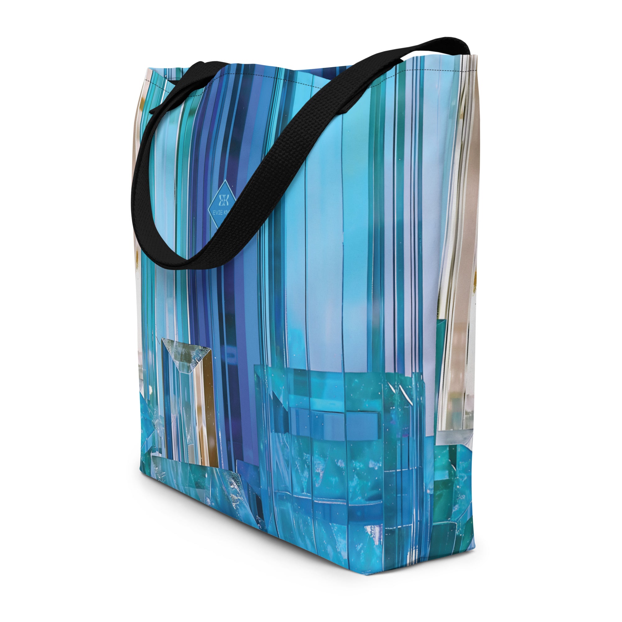 Prismatic Harmony Large Tote Bag