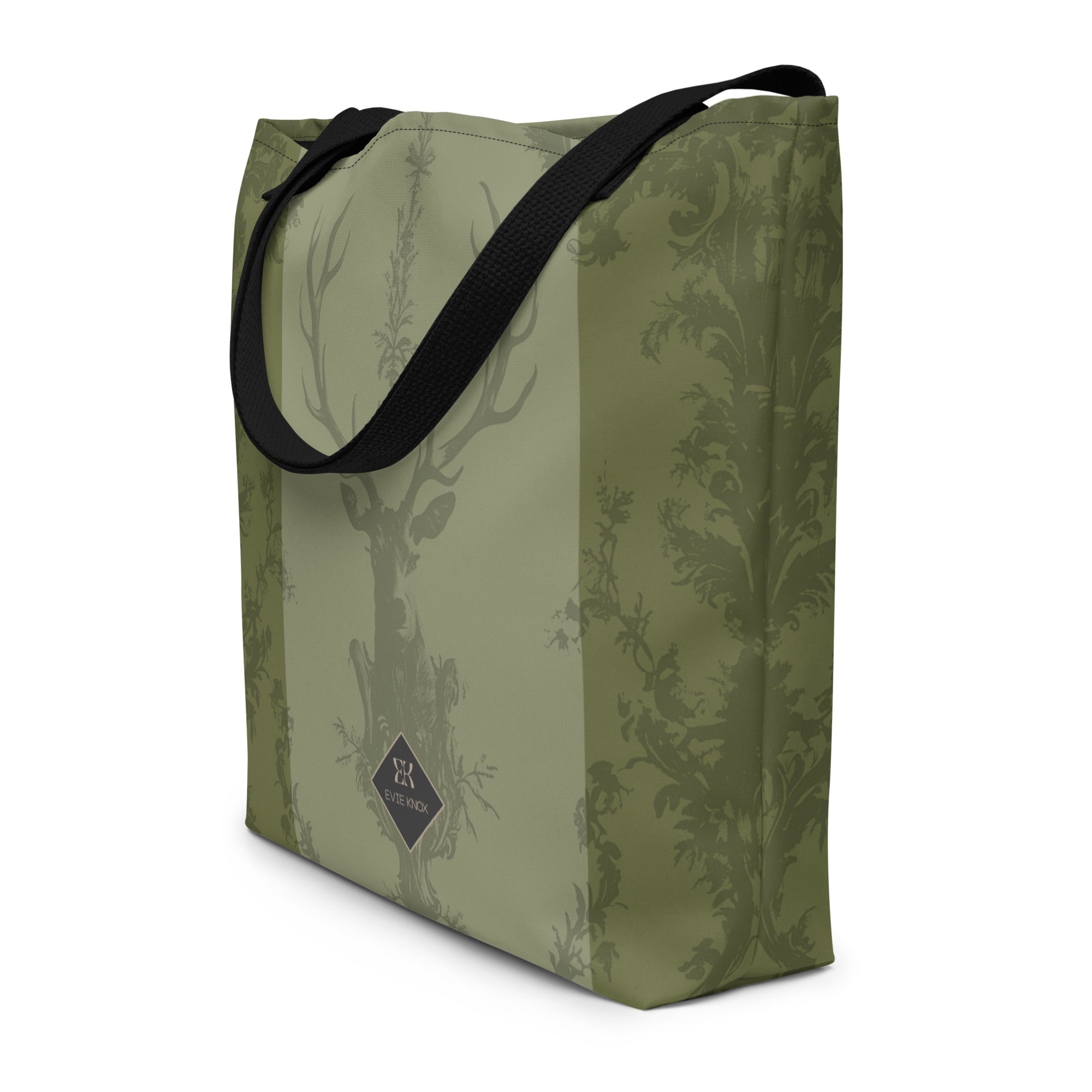 Deer Gothika Large Tote Bag