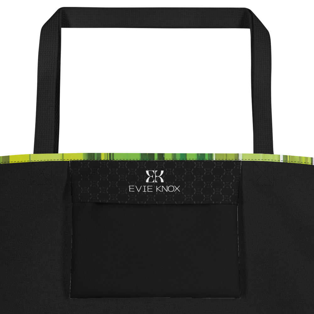 Prismatic Harmony Large Tote Bag
