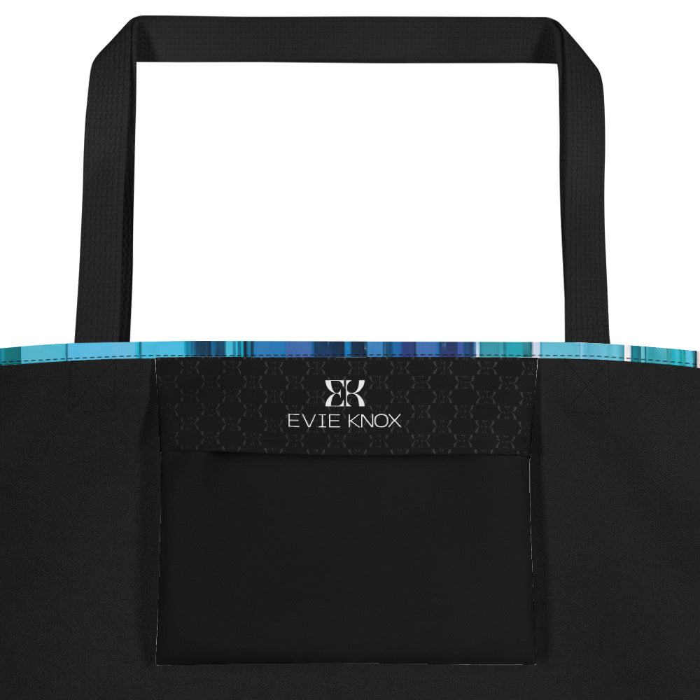 Prismatic Harmony Large Tote Bag