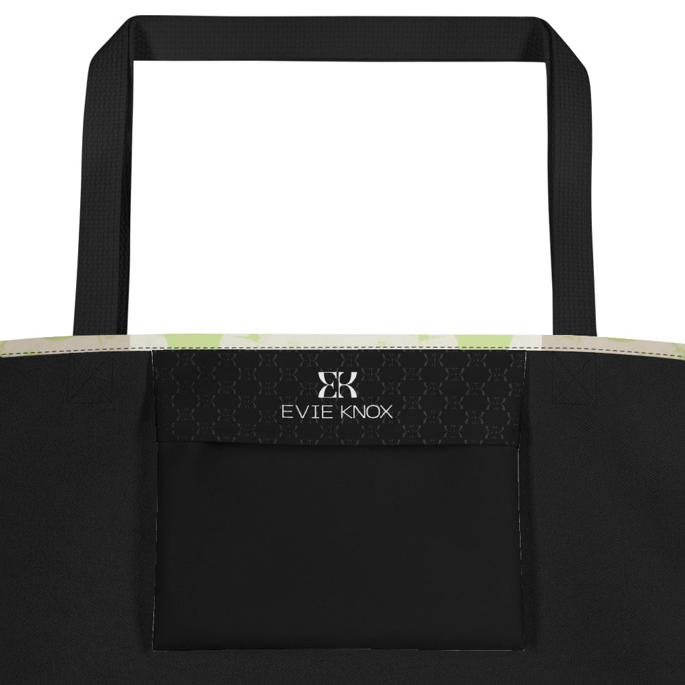 Free To Fly Butterfly Large Tote Bag
