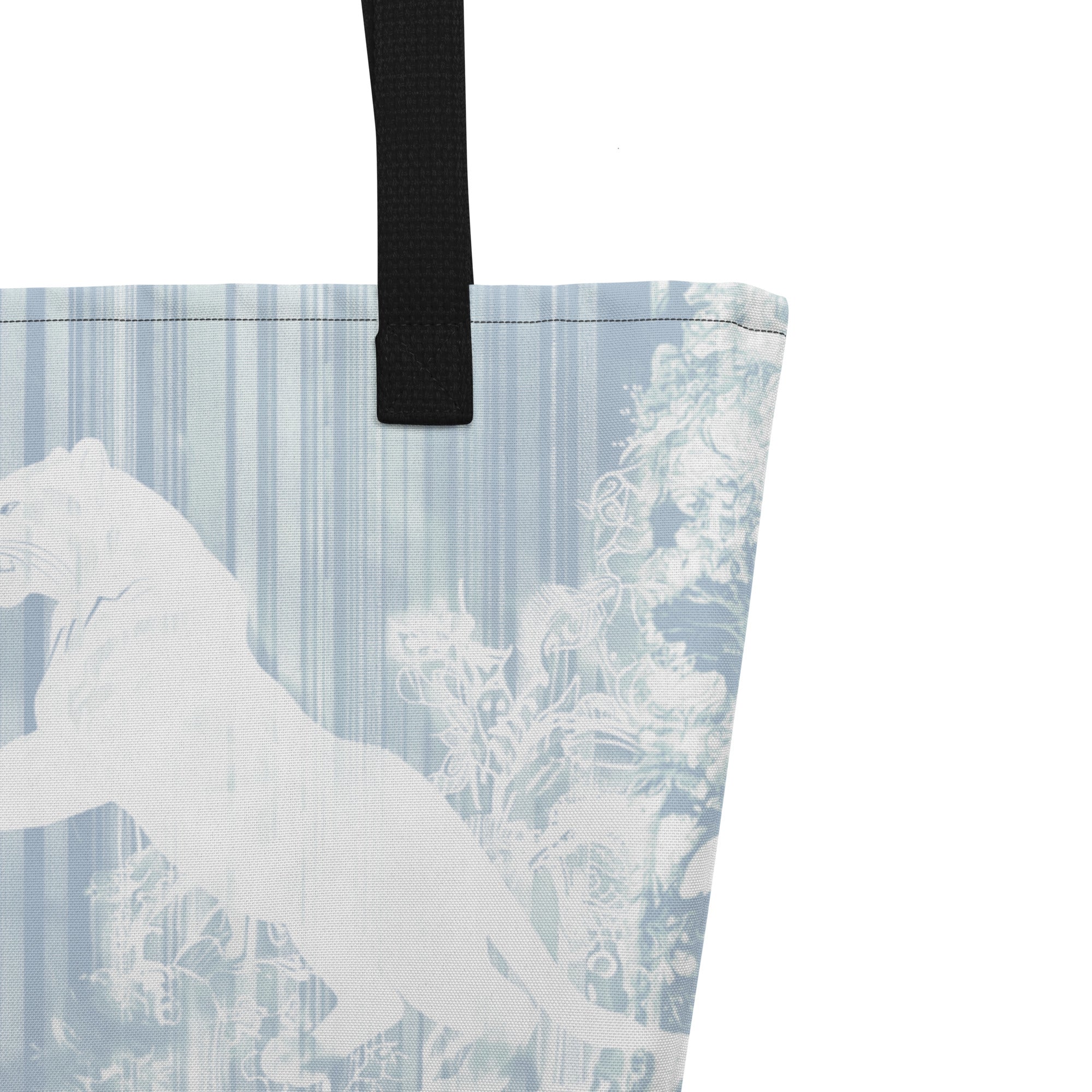 Jaguar Symmetry Large Tote Bag