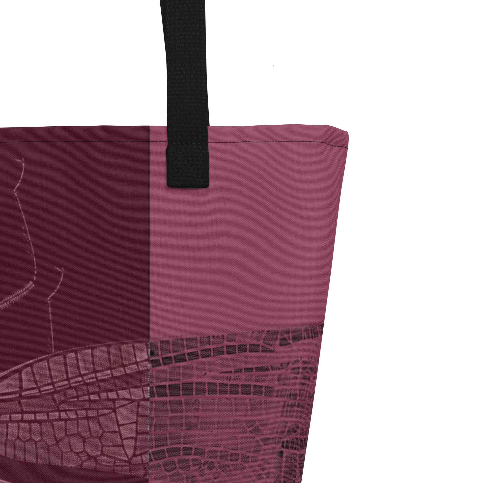 Dragonfly Revelation Large Tote Bag
