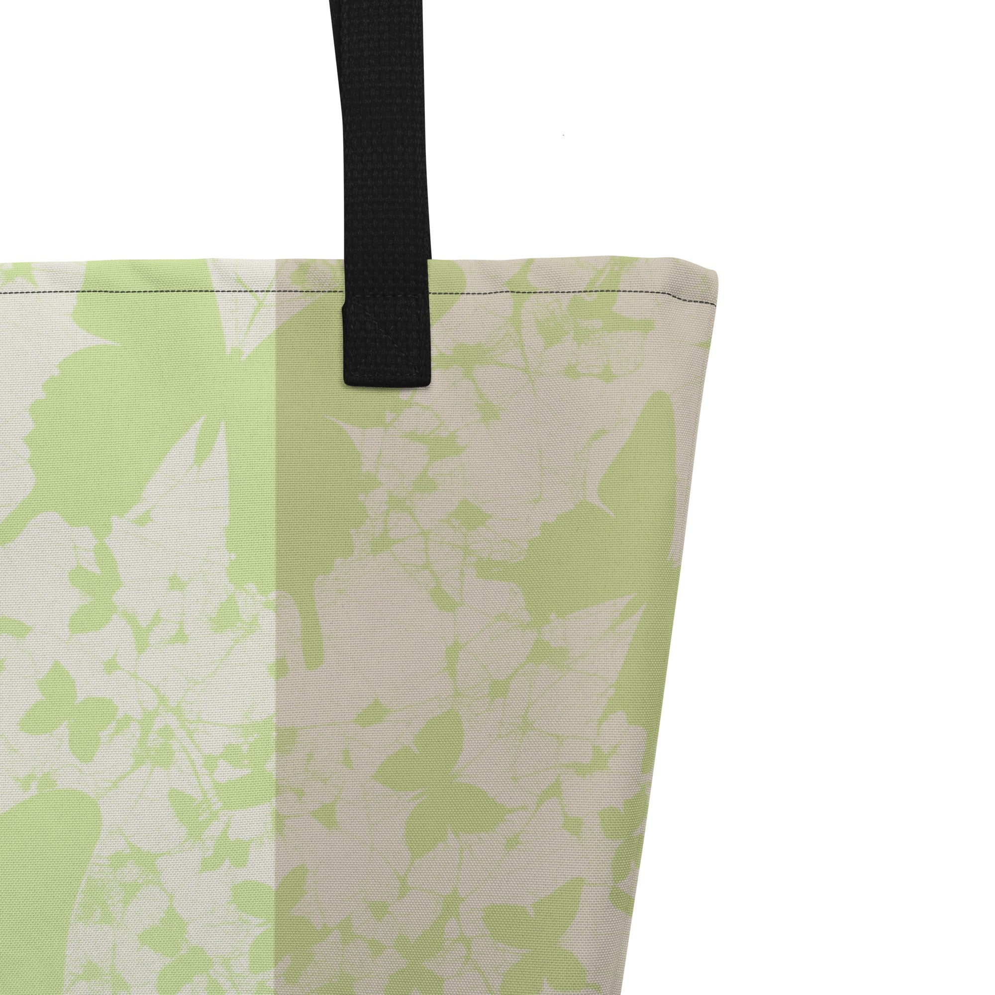 Free To Fly Butterfly Large Tote Bag