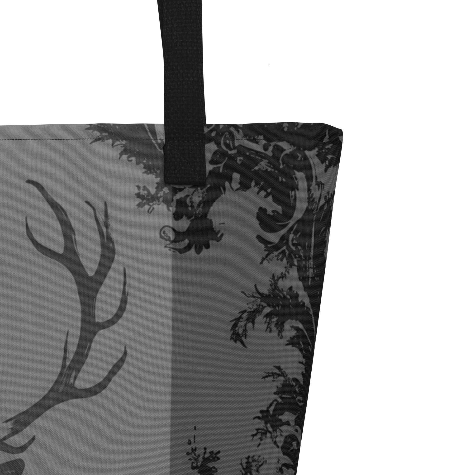 Deer Gothika Large Tote Bag