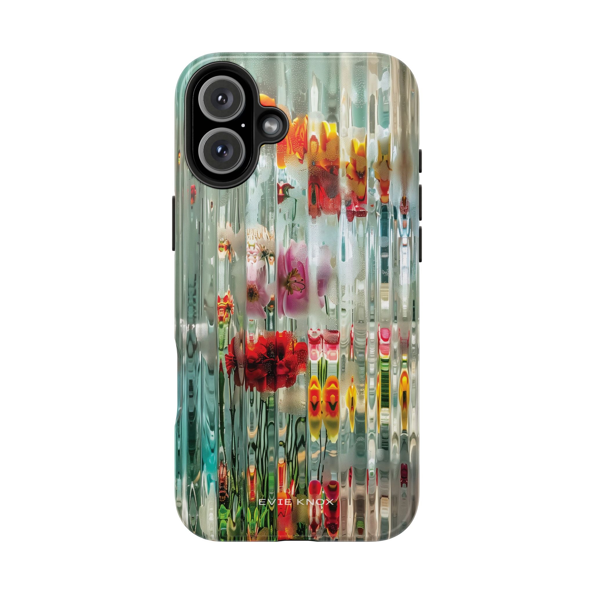 Tropical Floral Distortion iPhone Case