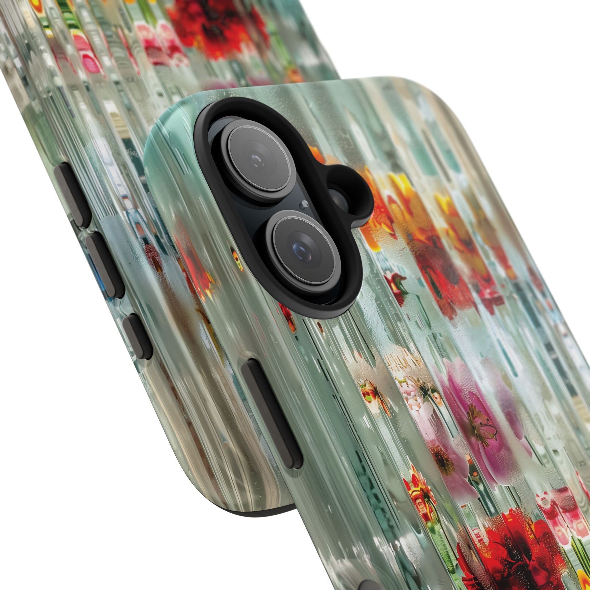 Tropical Floral Distortion iPhone Case