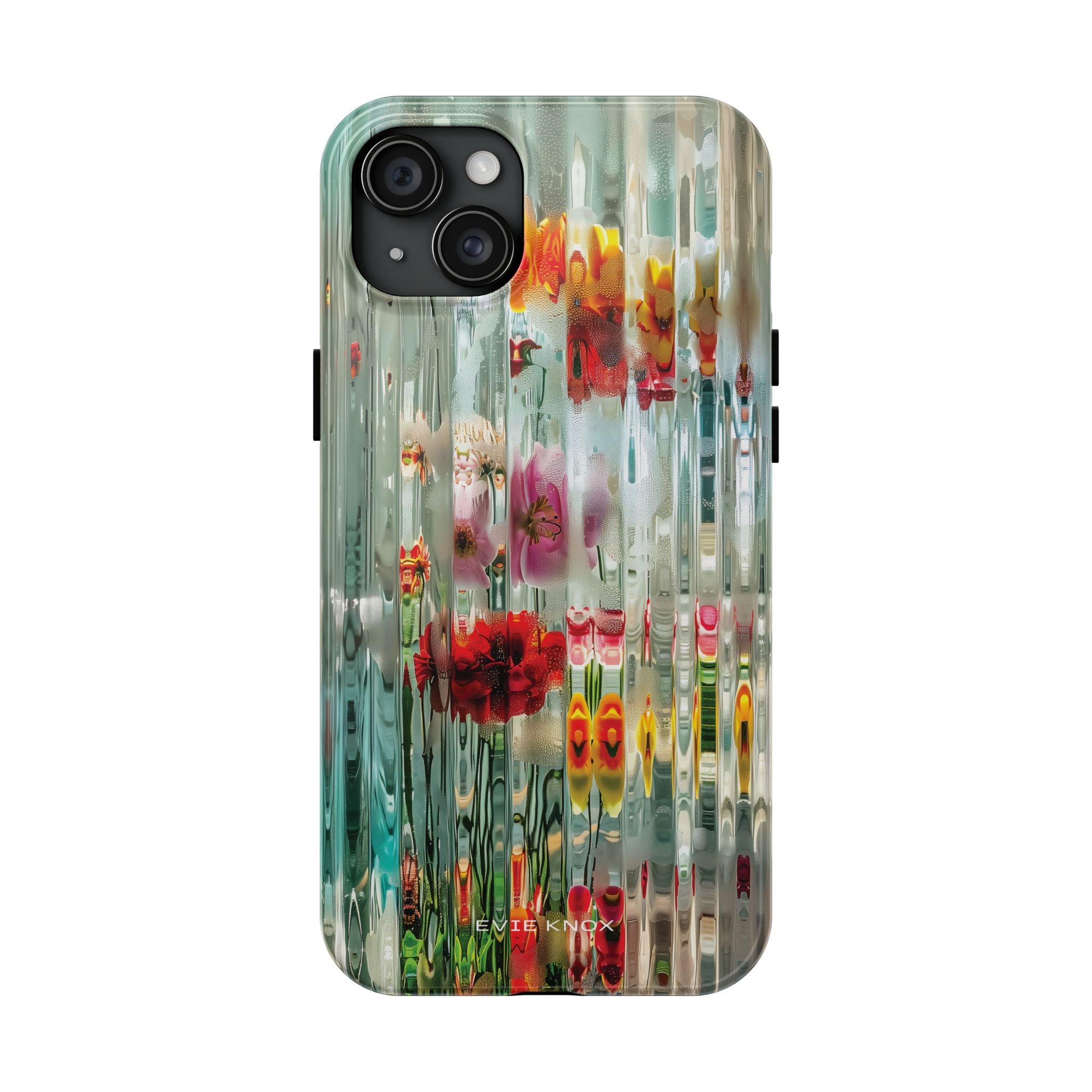 Tropical Floral Distortion iPhone Case