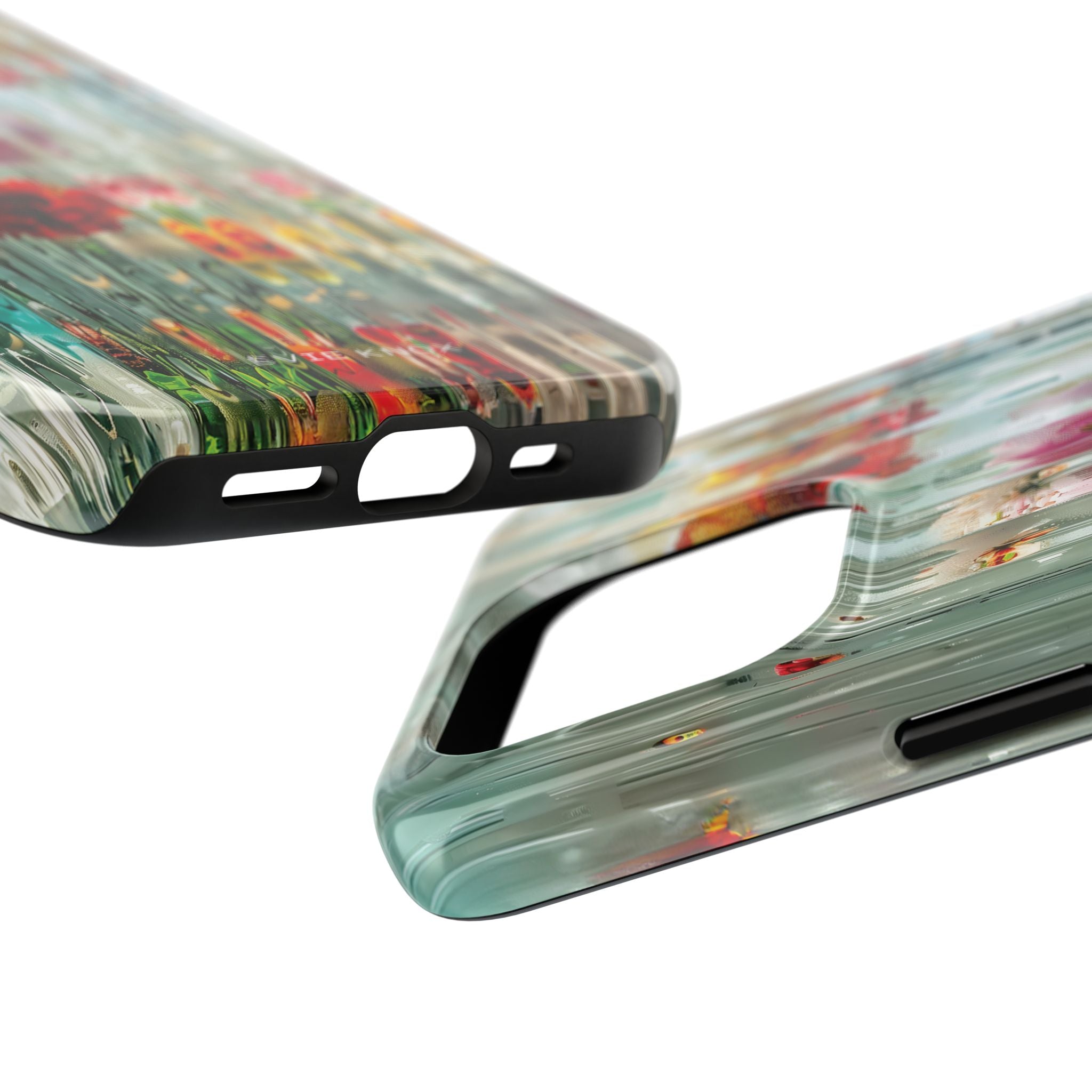 Tropical Floral Distortion iPhone Case