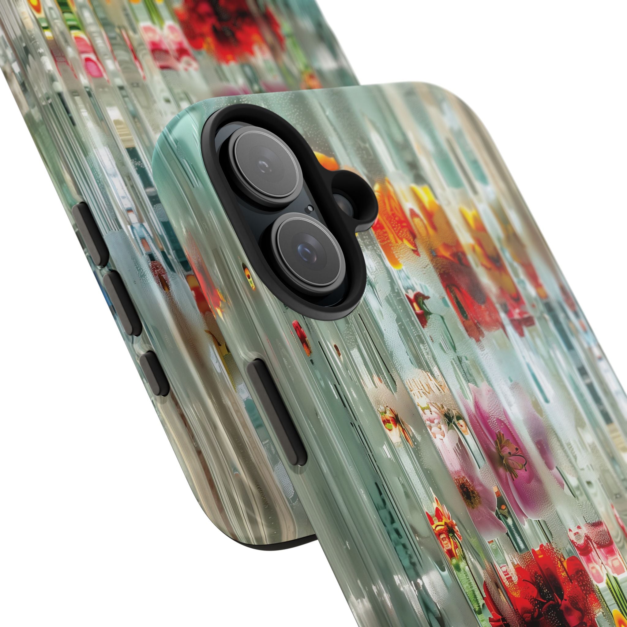 Tropical Floral Distortion iPhone Case