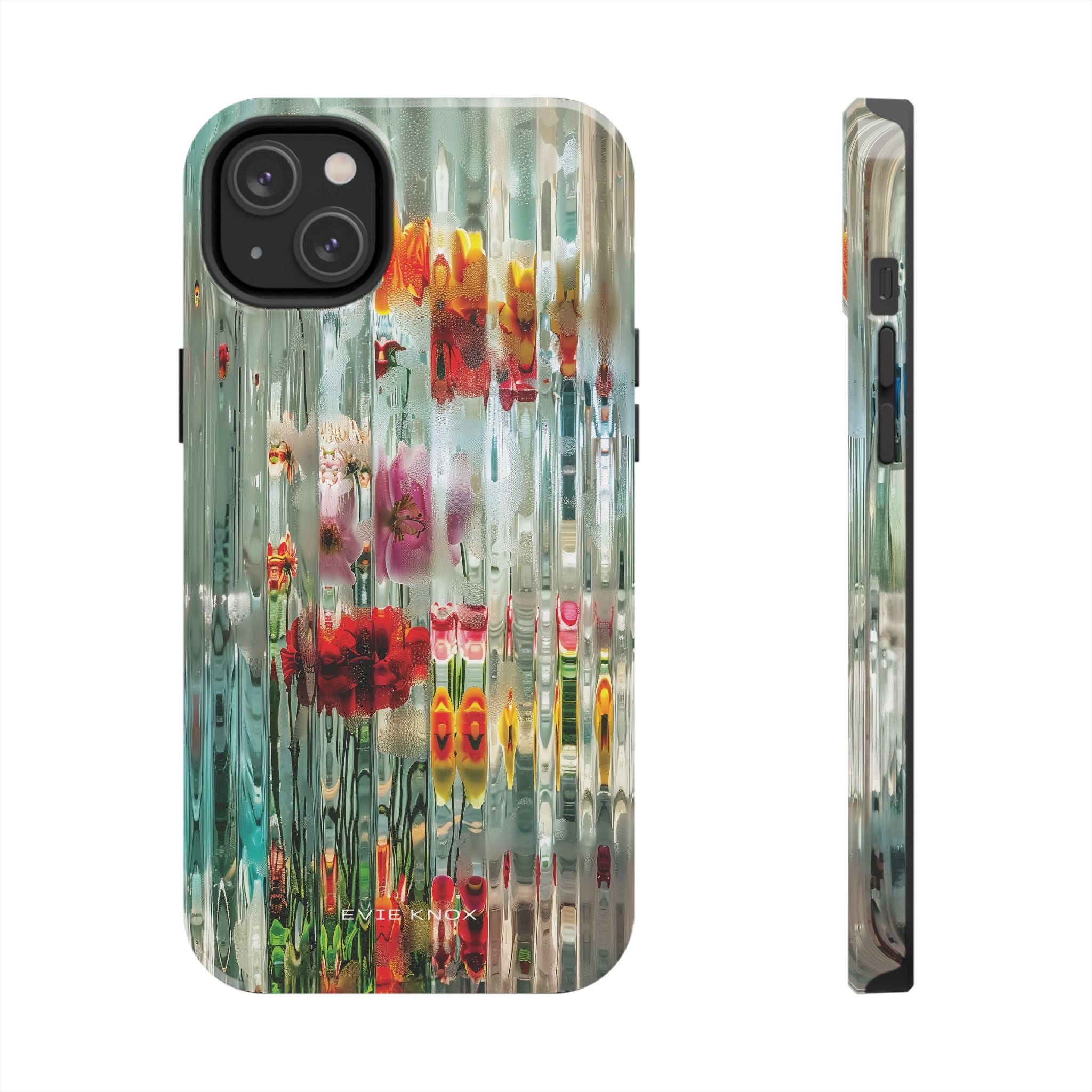 Tropical Floral Distortion iPhone Case