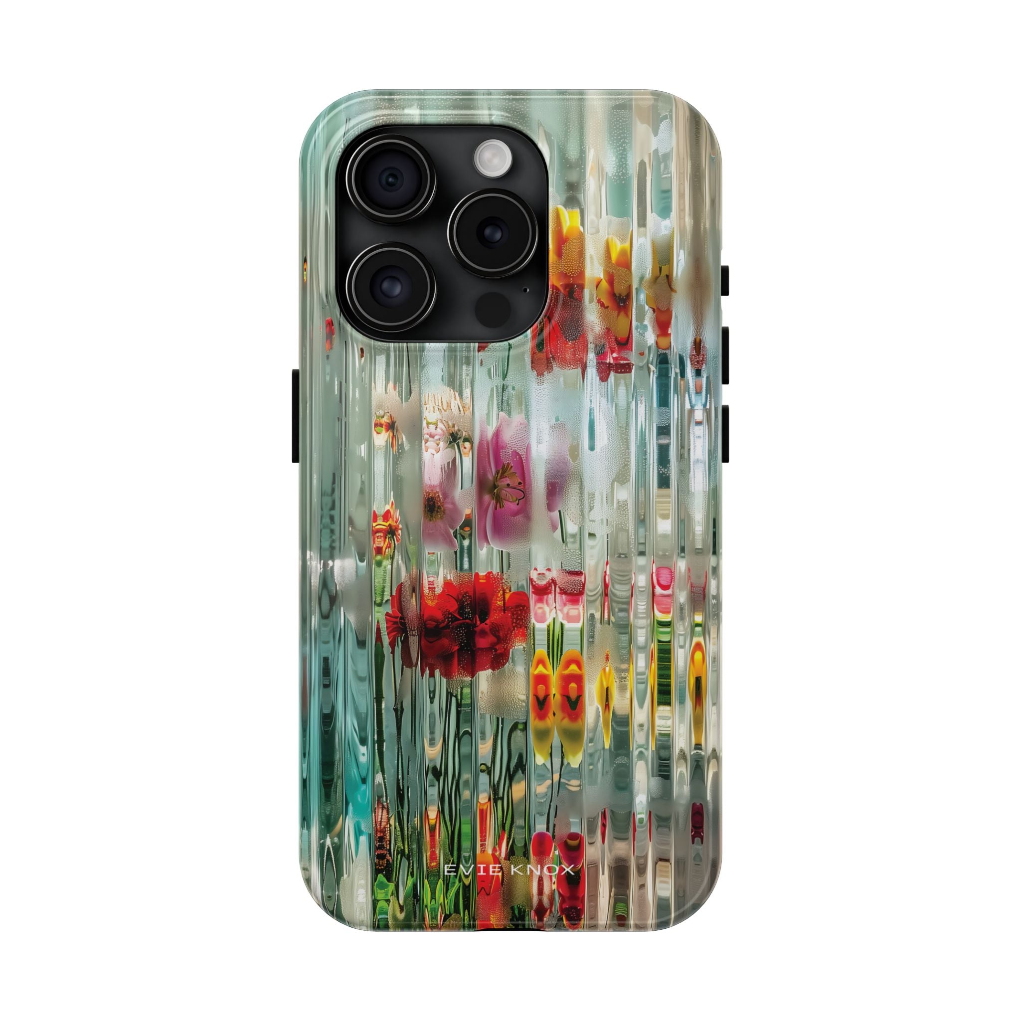 Tropical Floral Distortion iPhone Case