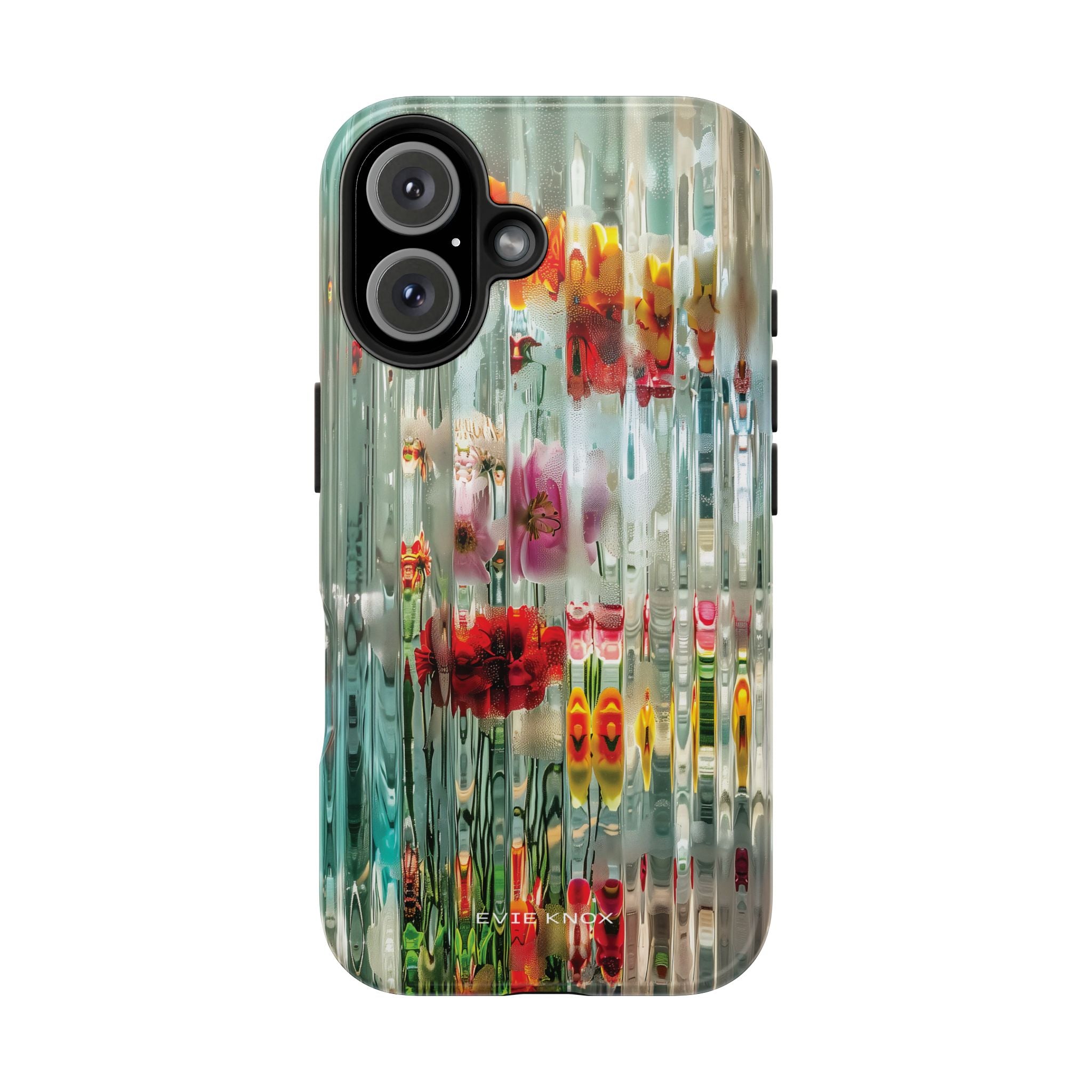 Tropical Floral Distortion iPhone Case