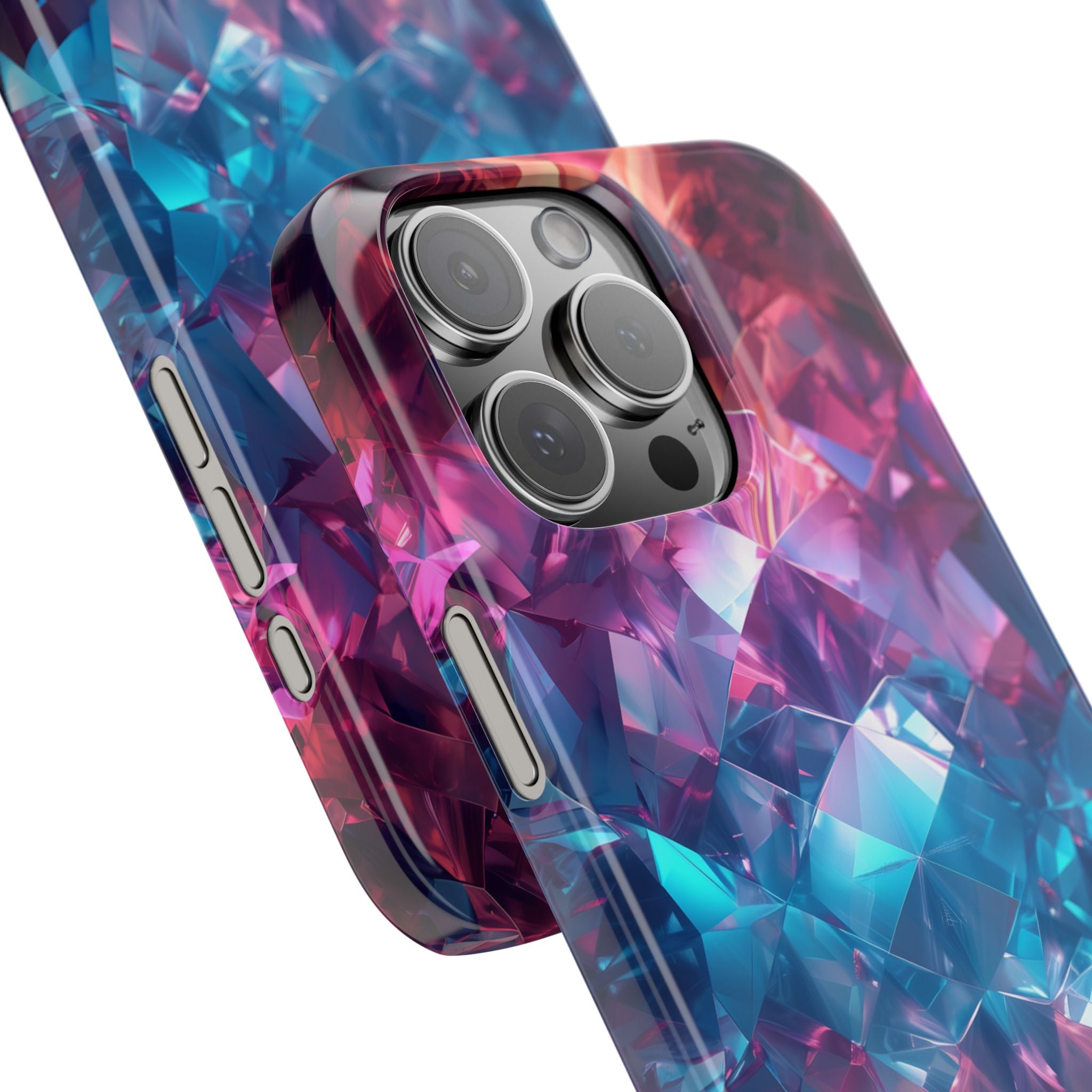 Supernova Gemstone Effect Slim iPhone Case - Customized Phone Case