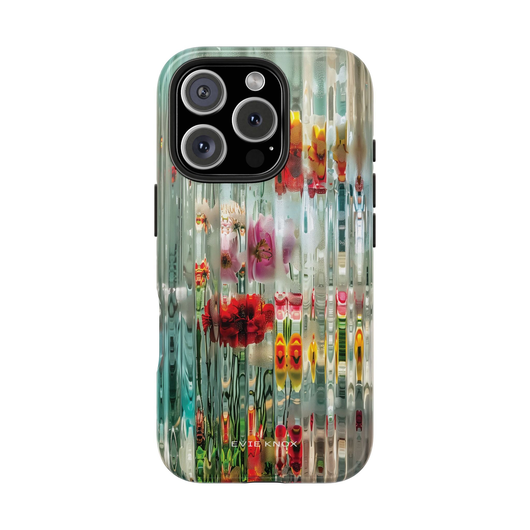 Tropical Floral Distortion iPhone Case