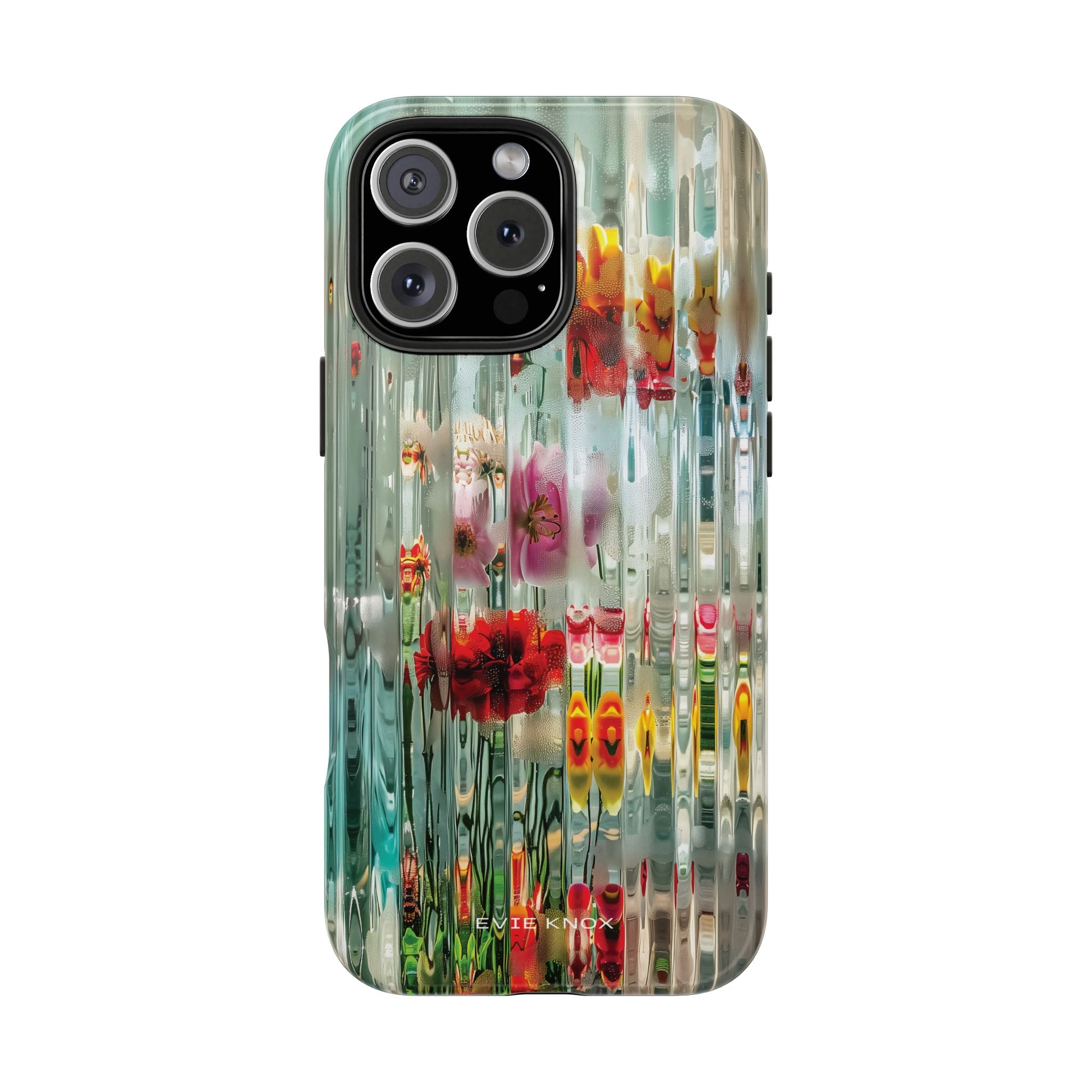 Tropical Floral Distortion iPhone Case