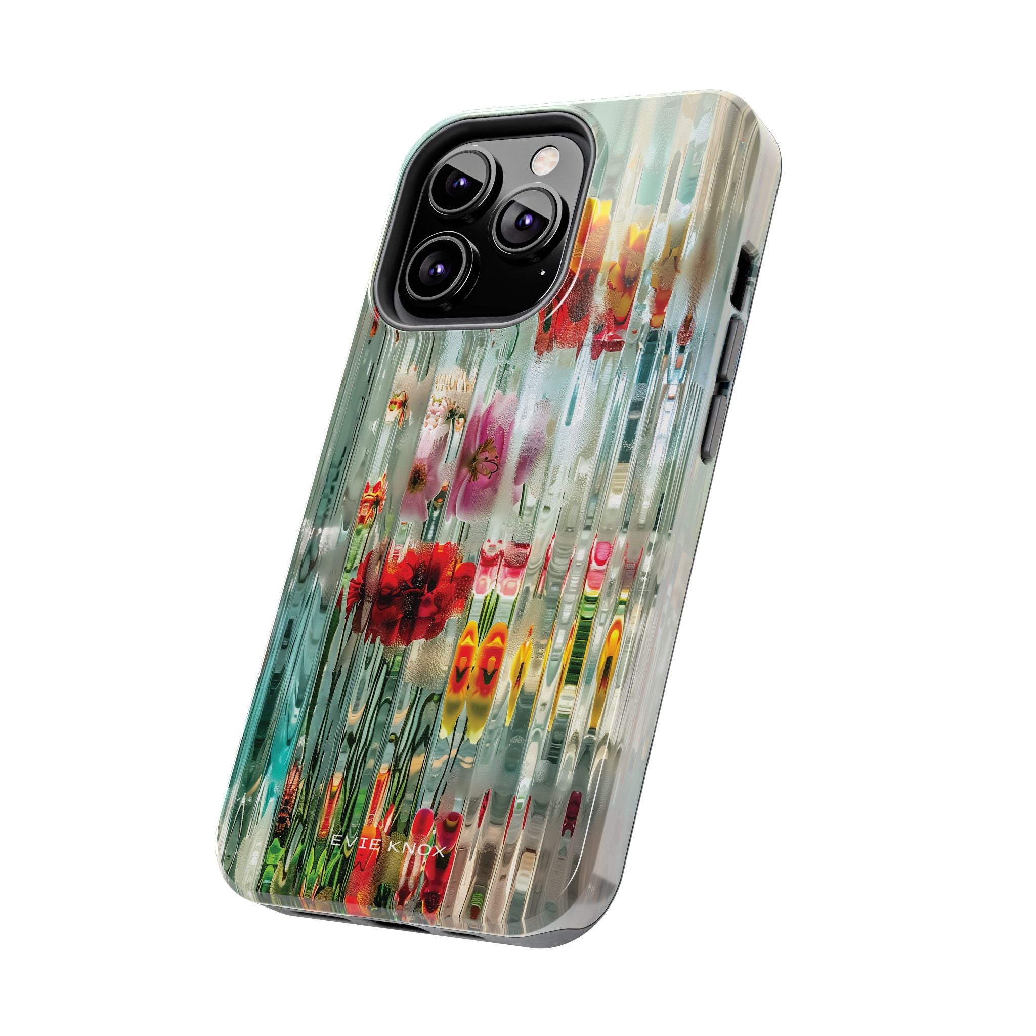 Tropical Floral Distortion iPhone Case