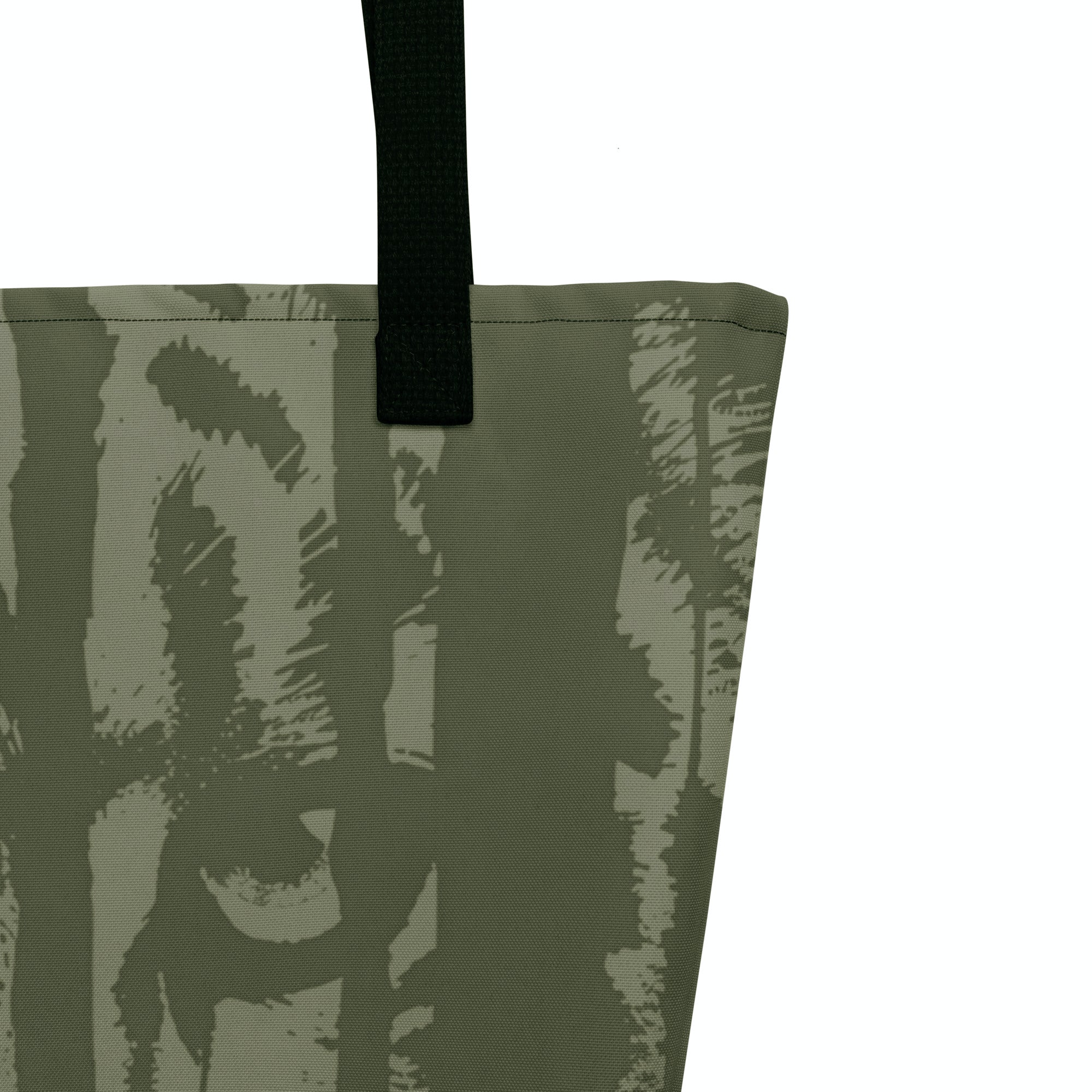 Stare Down Large Tote Bag