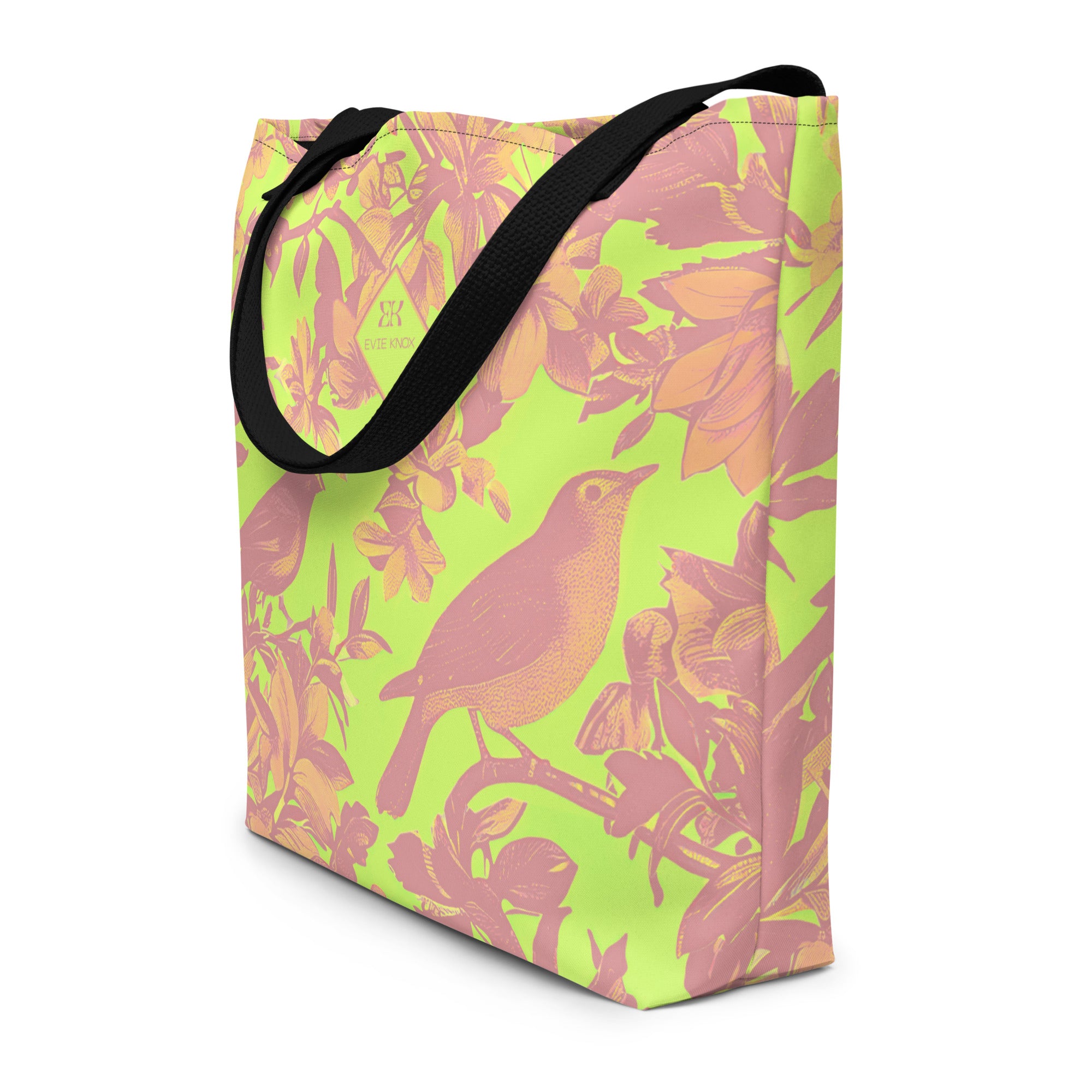 Birds Of A Feather Large Tote Bag