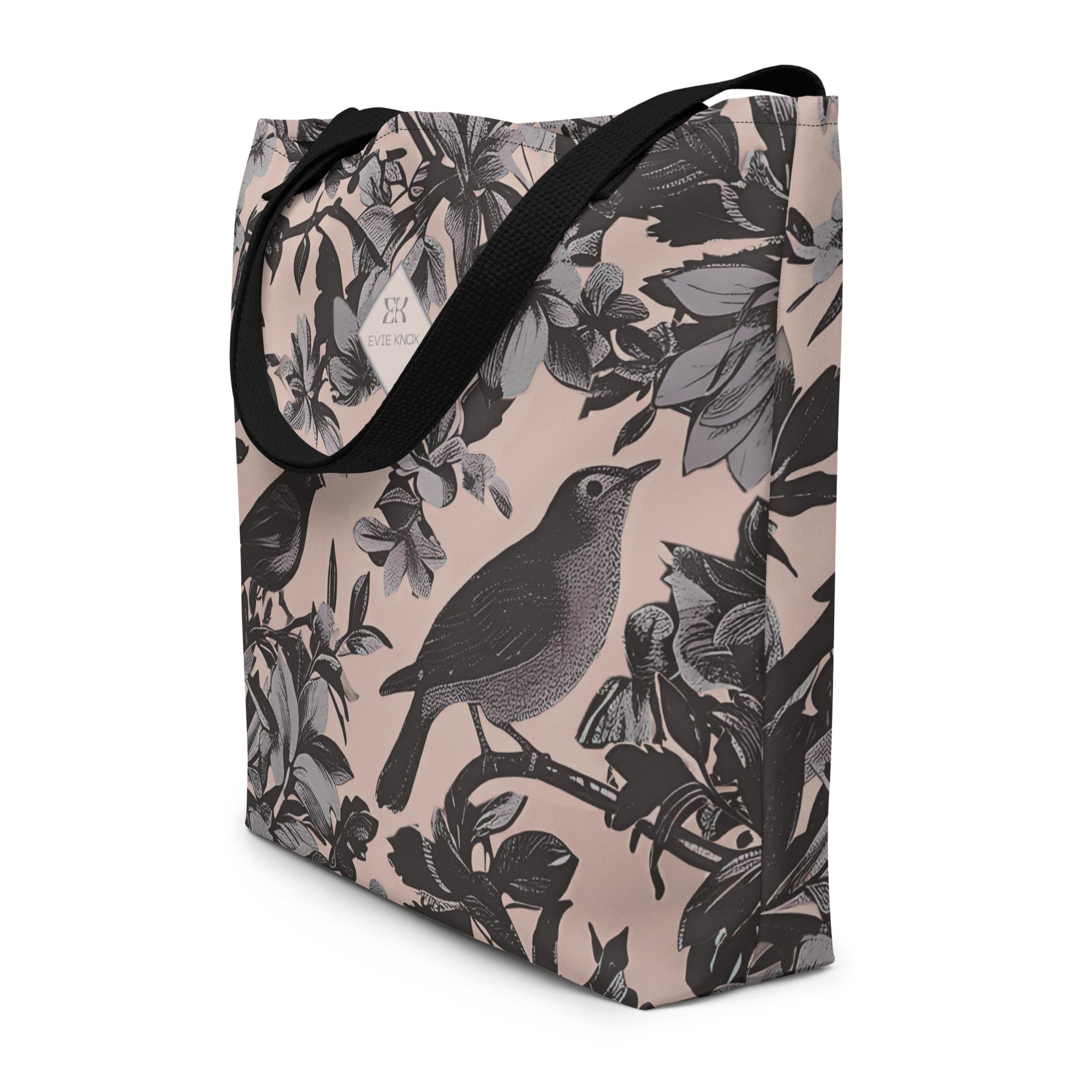 Birds Of A Feather Large Tote Bag