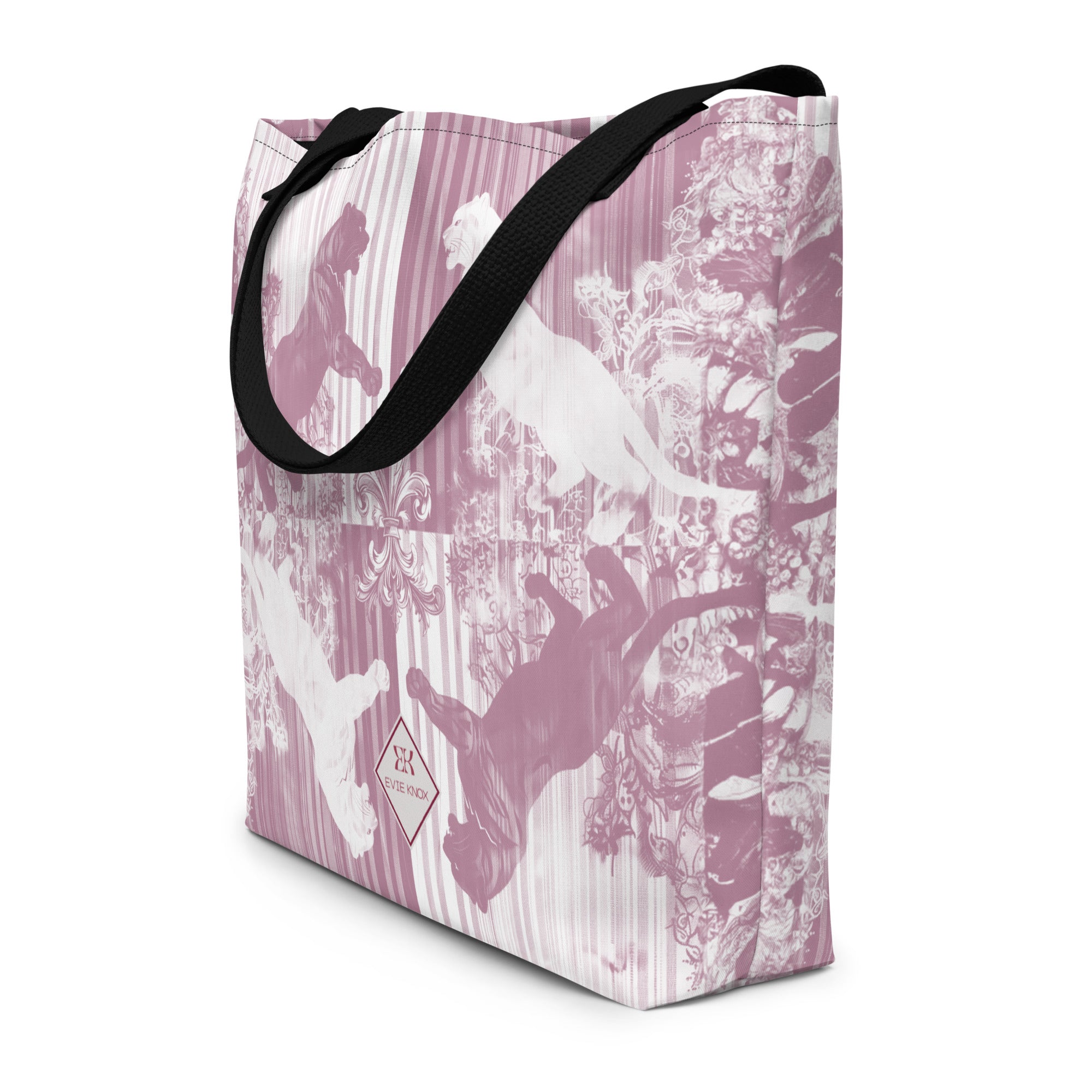 Jaguar Symmetry Large Tote Bag