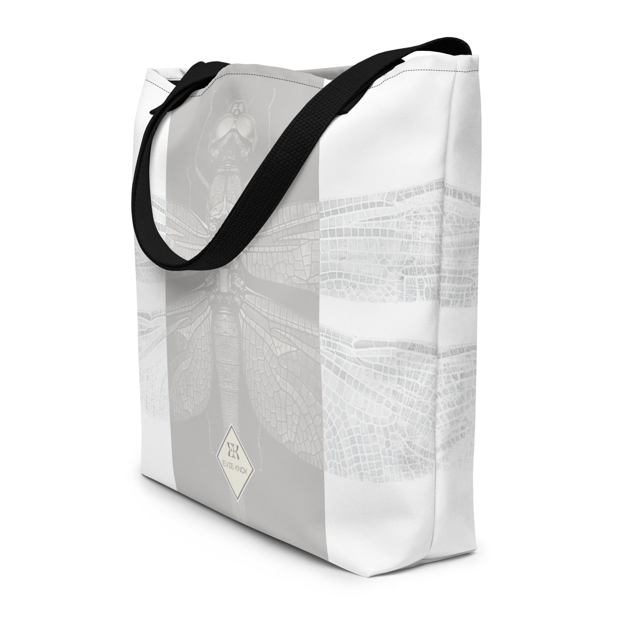 Dragonfly Revelation Large Tote Bag