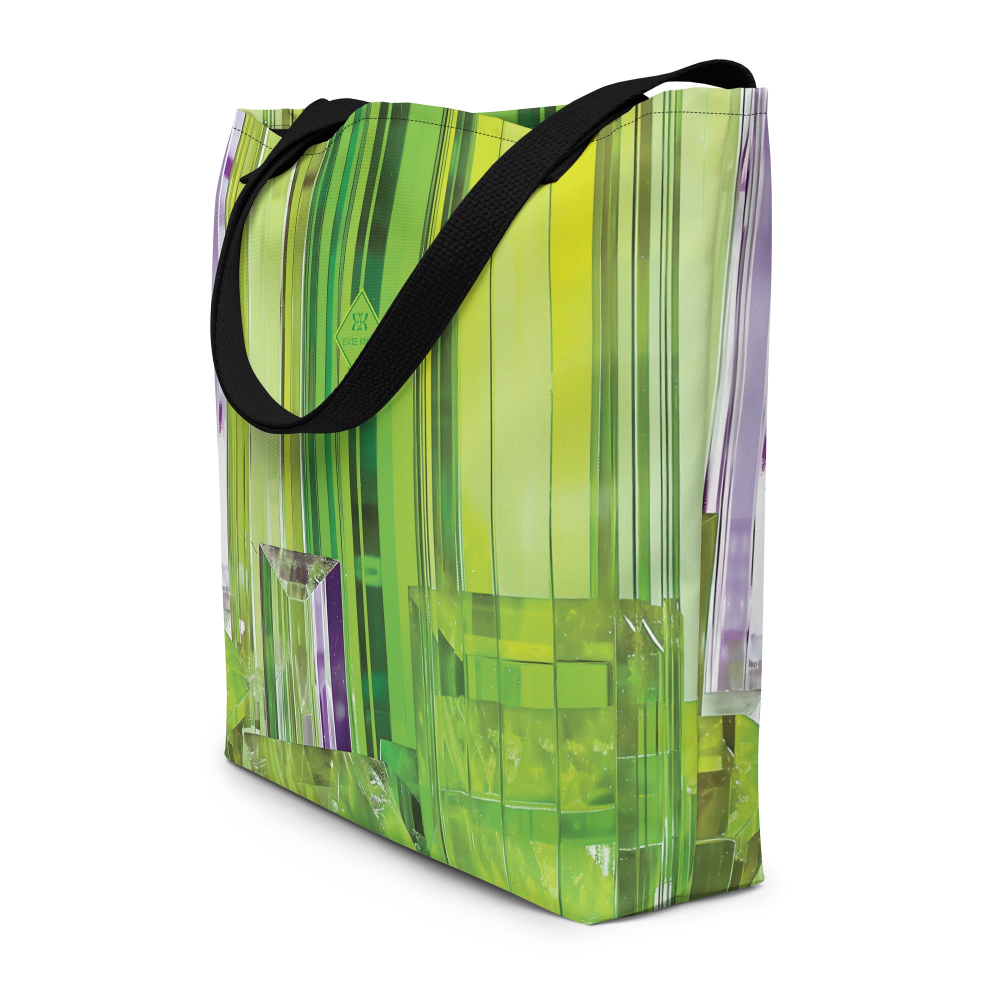 Prismatic Harmony Large Tote Bag