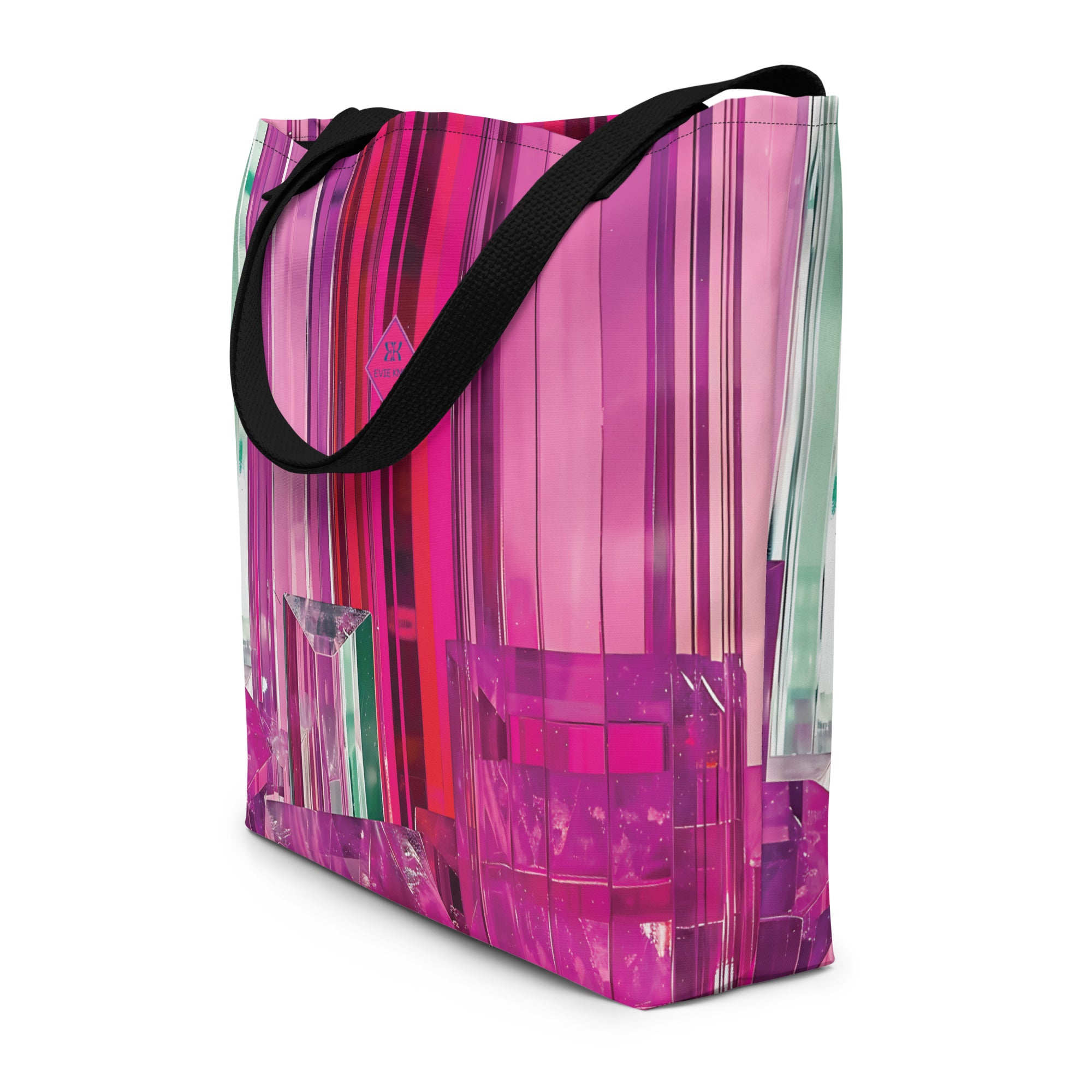 Prismatic Harmony Large Tote Bag