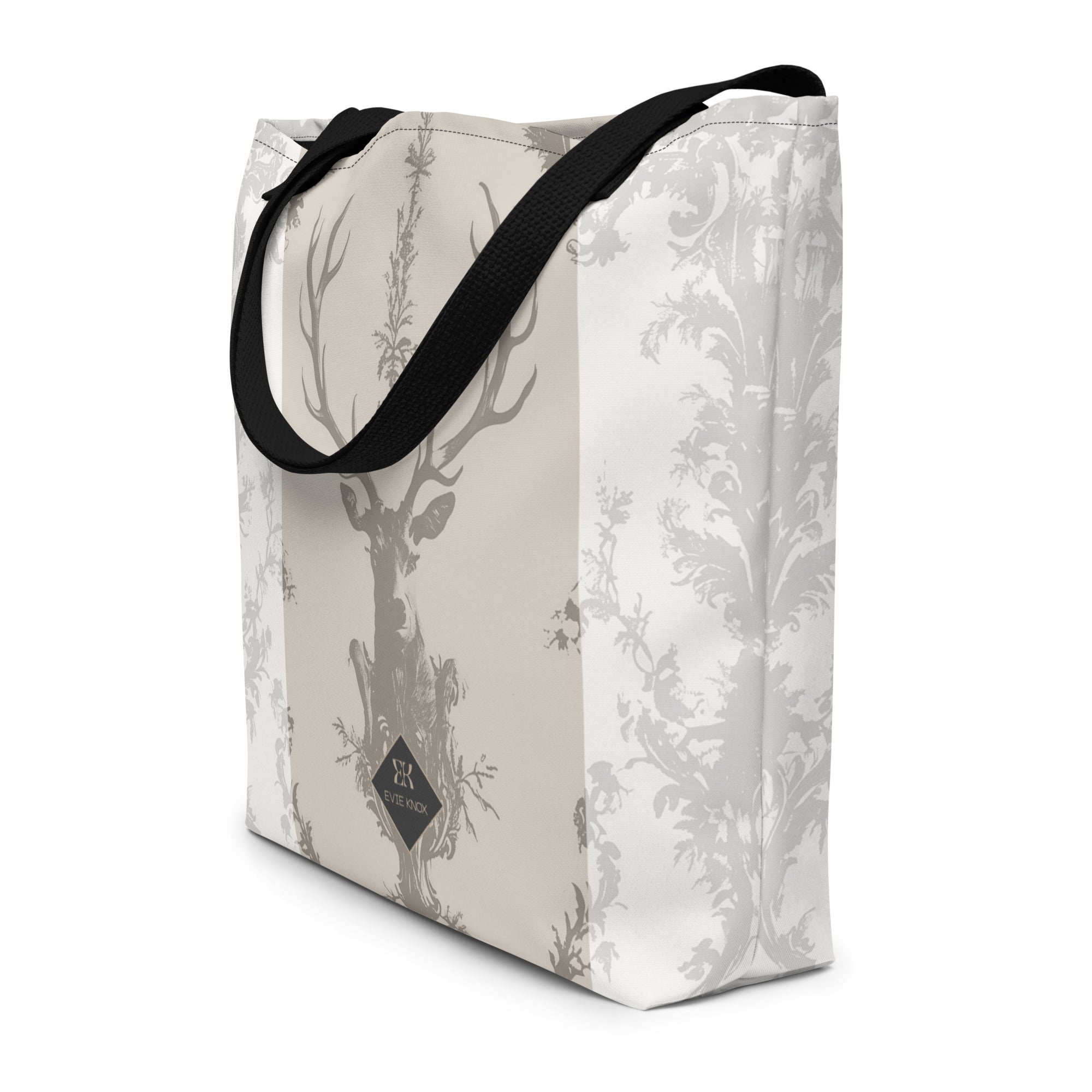 Deer Gothika Large Tote Bag