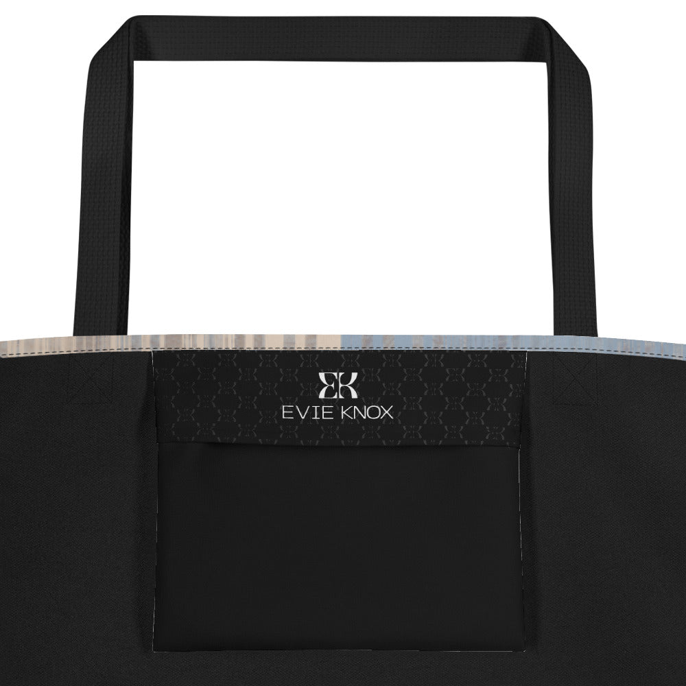 Jaguar Symmetry Large Tote Bag