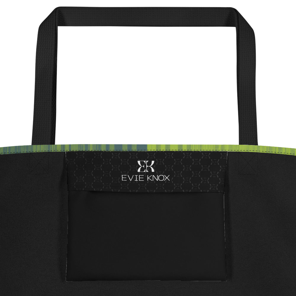Jaguar Symmetry Large Tote Bag