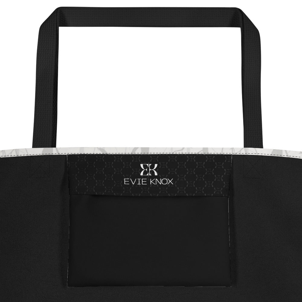 Birds In Shadow Large Tote Bag