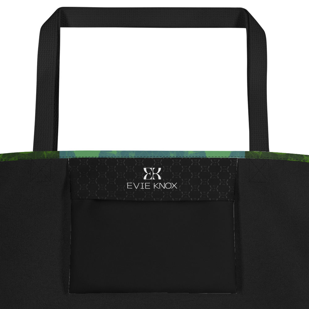 Free To Fly Butterfly Large Tote Bag