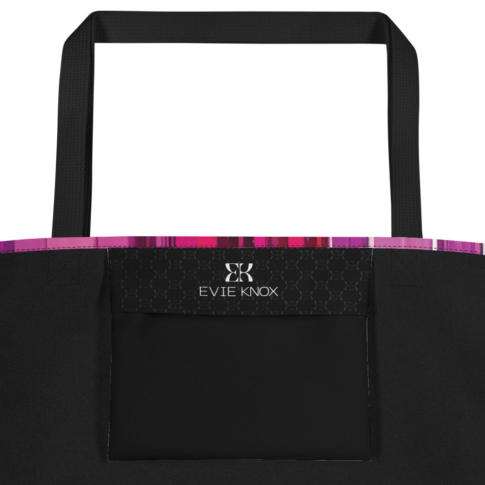 Prismatic Harmony Large Tote Bag