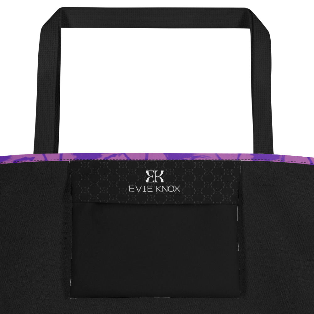 Stallions In Sync Large Tote Bag