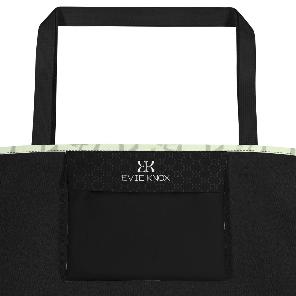 Stallions In Sync Large Tote Bag