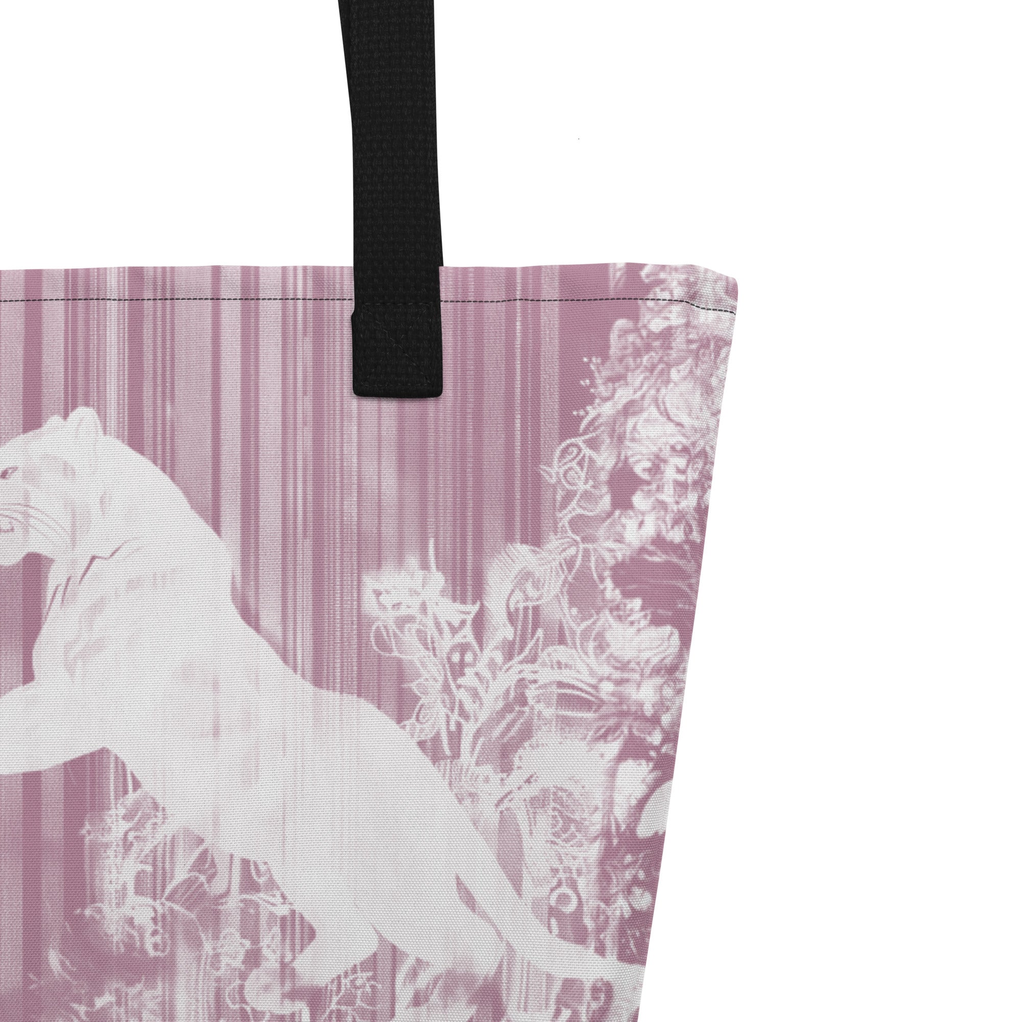 Jaguar Symmetry Large Tote Bag