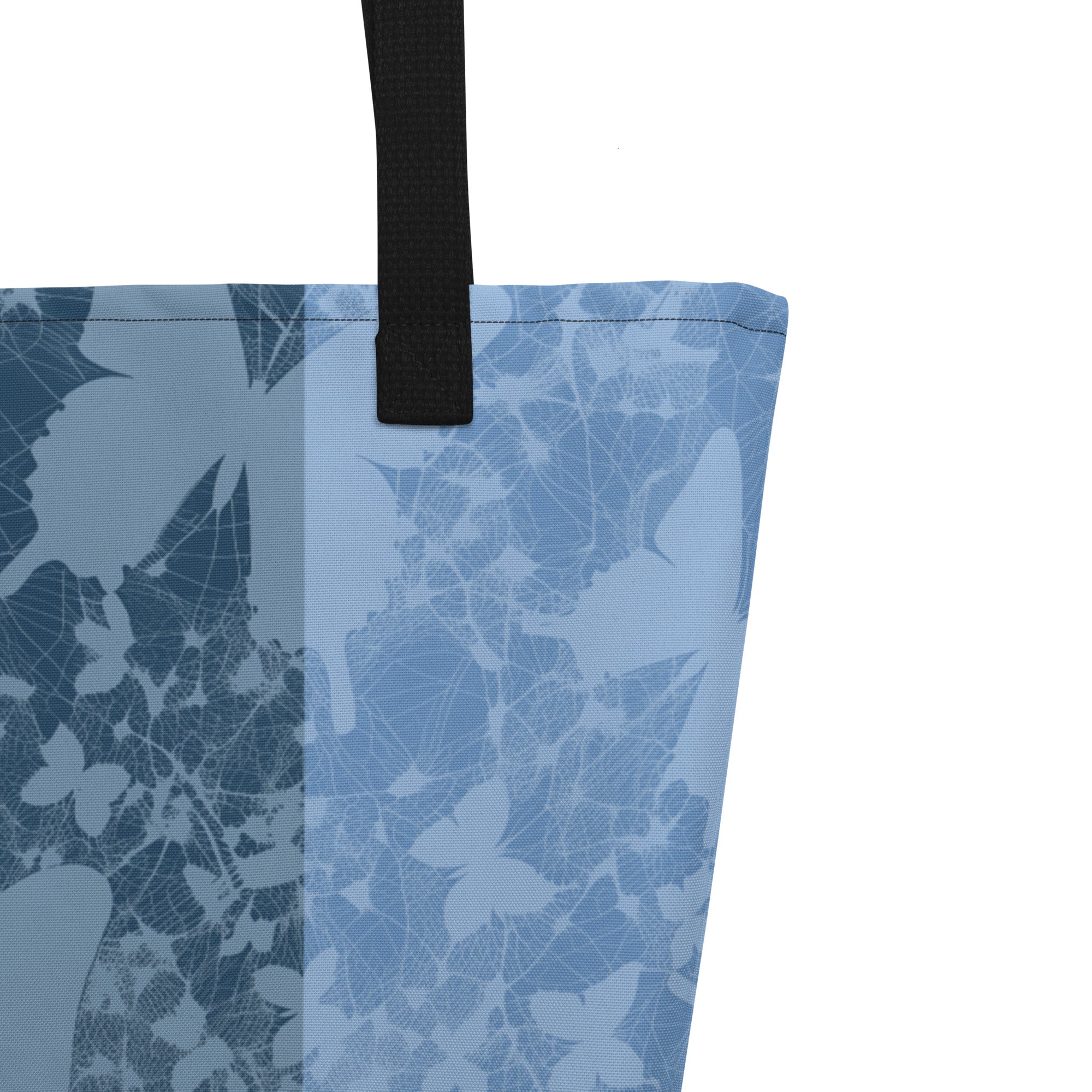 Free To Fly Butterfly Large Tote Bag