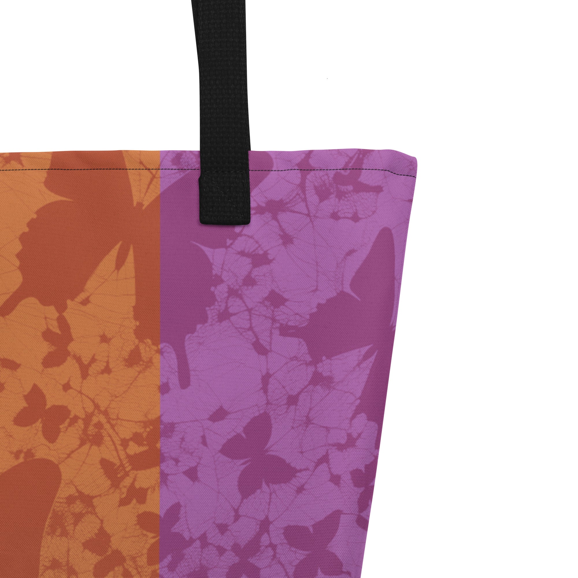 Free To Fly Butterfly Large Tote Bag