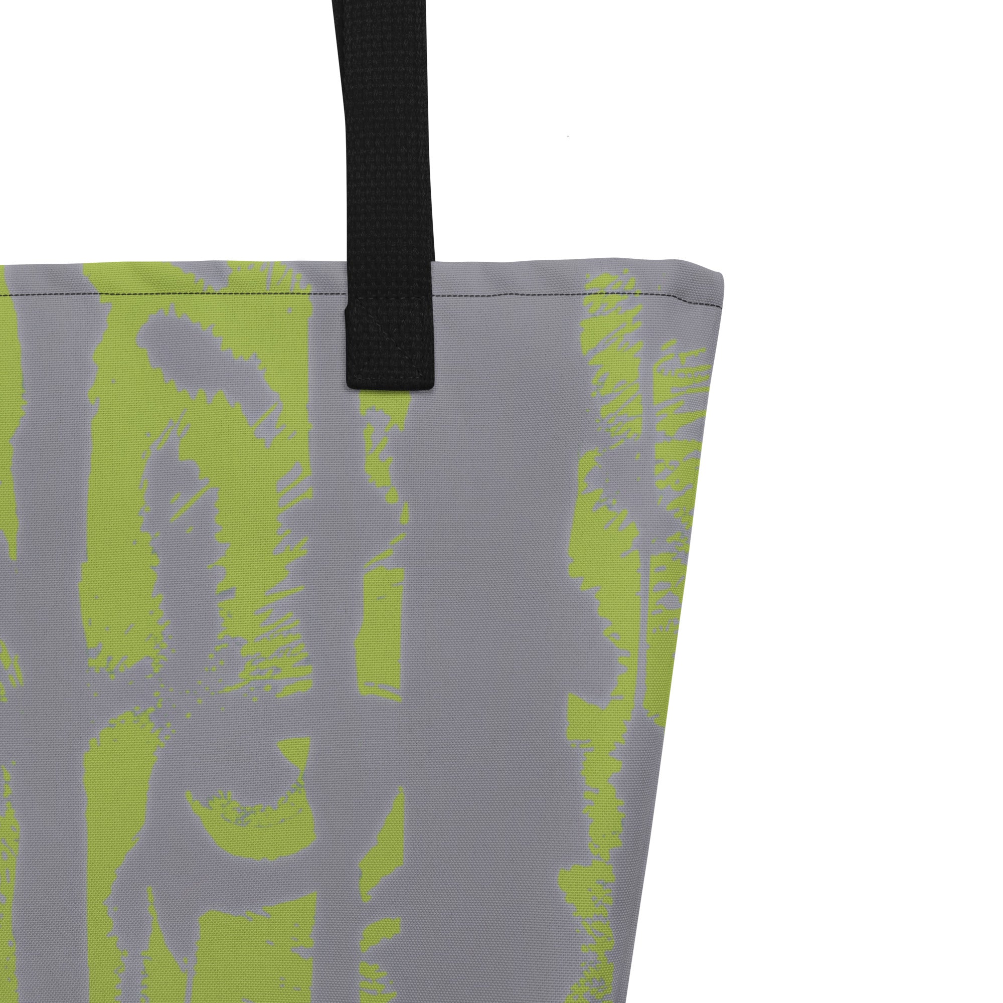 Stare Down Large Tote Bag