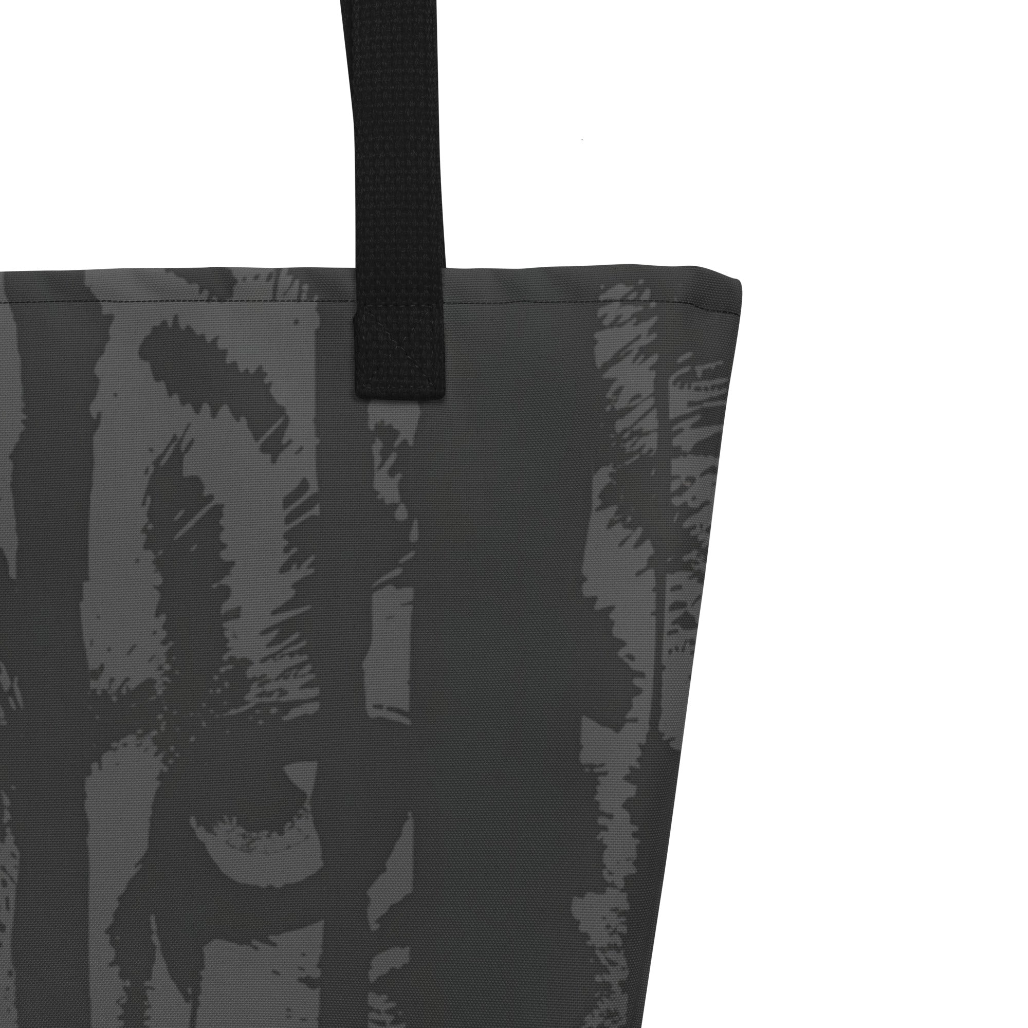 Stare Down Large Tote Bag